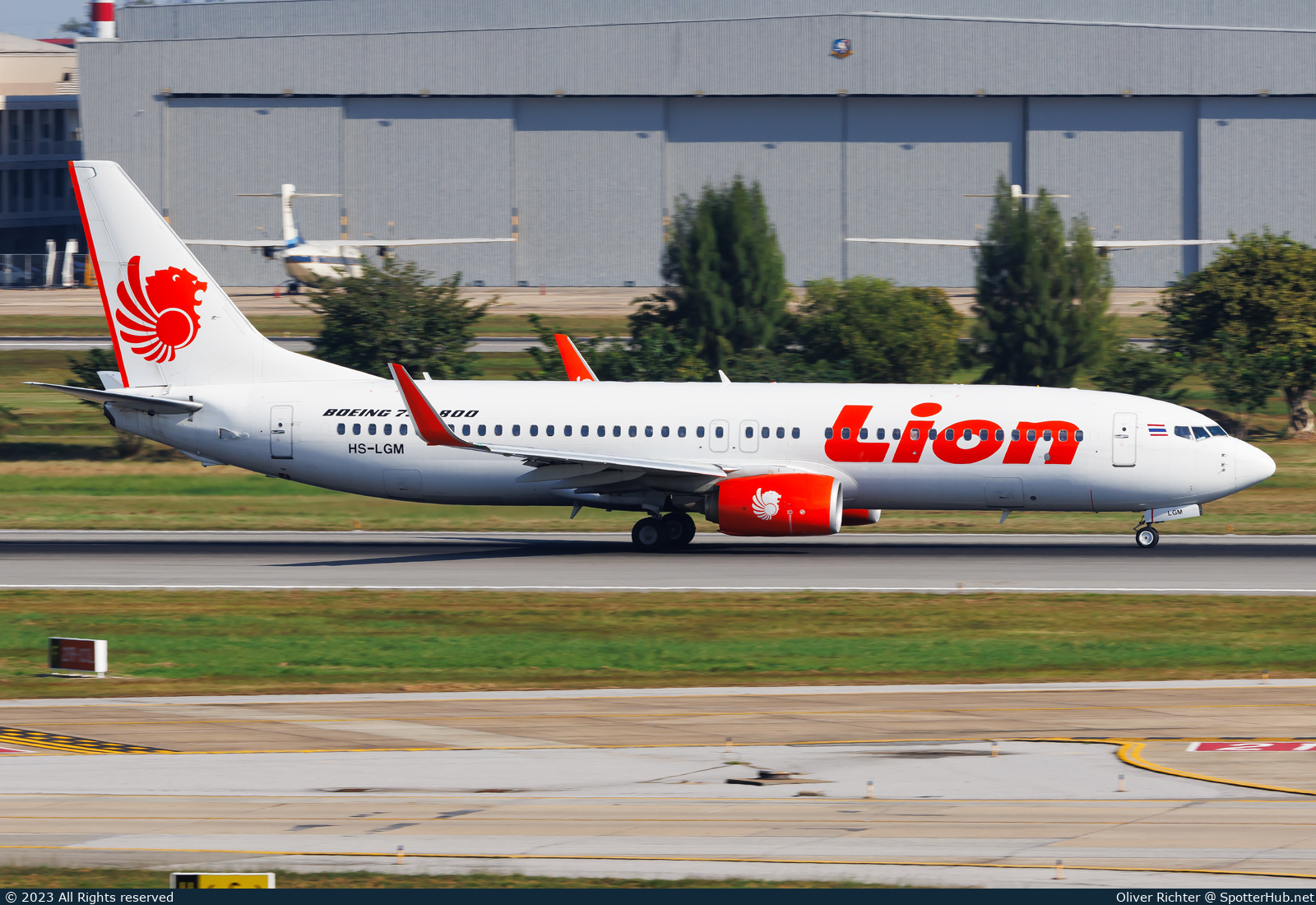 Photo of HS-LGM - Boeing 737-8GP operated by Thai Lion Air