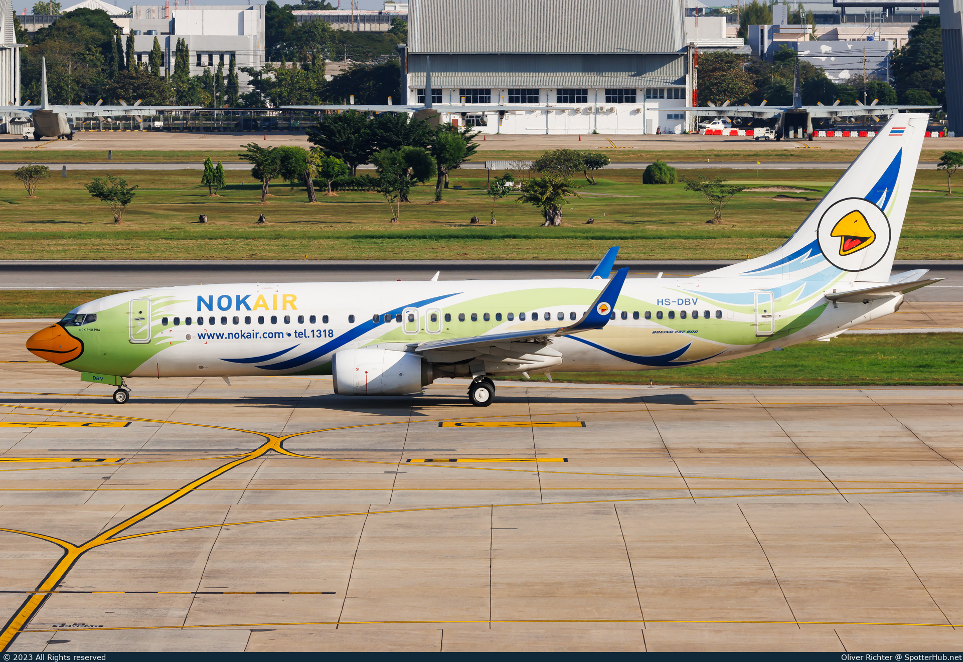 Photo of HS-DBV - Boeing 737-88L operated by Nok Air