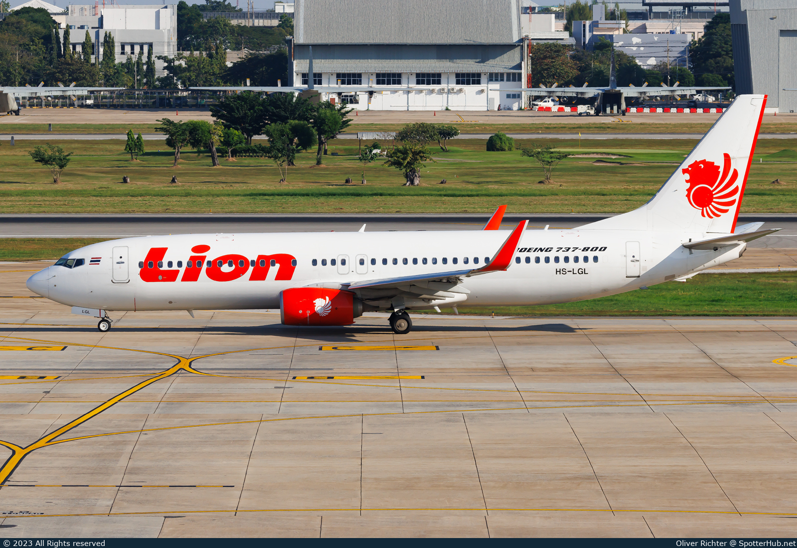 Photo of HS-LGL - Boeing 737-8GP operated by Thai Lion Air
