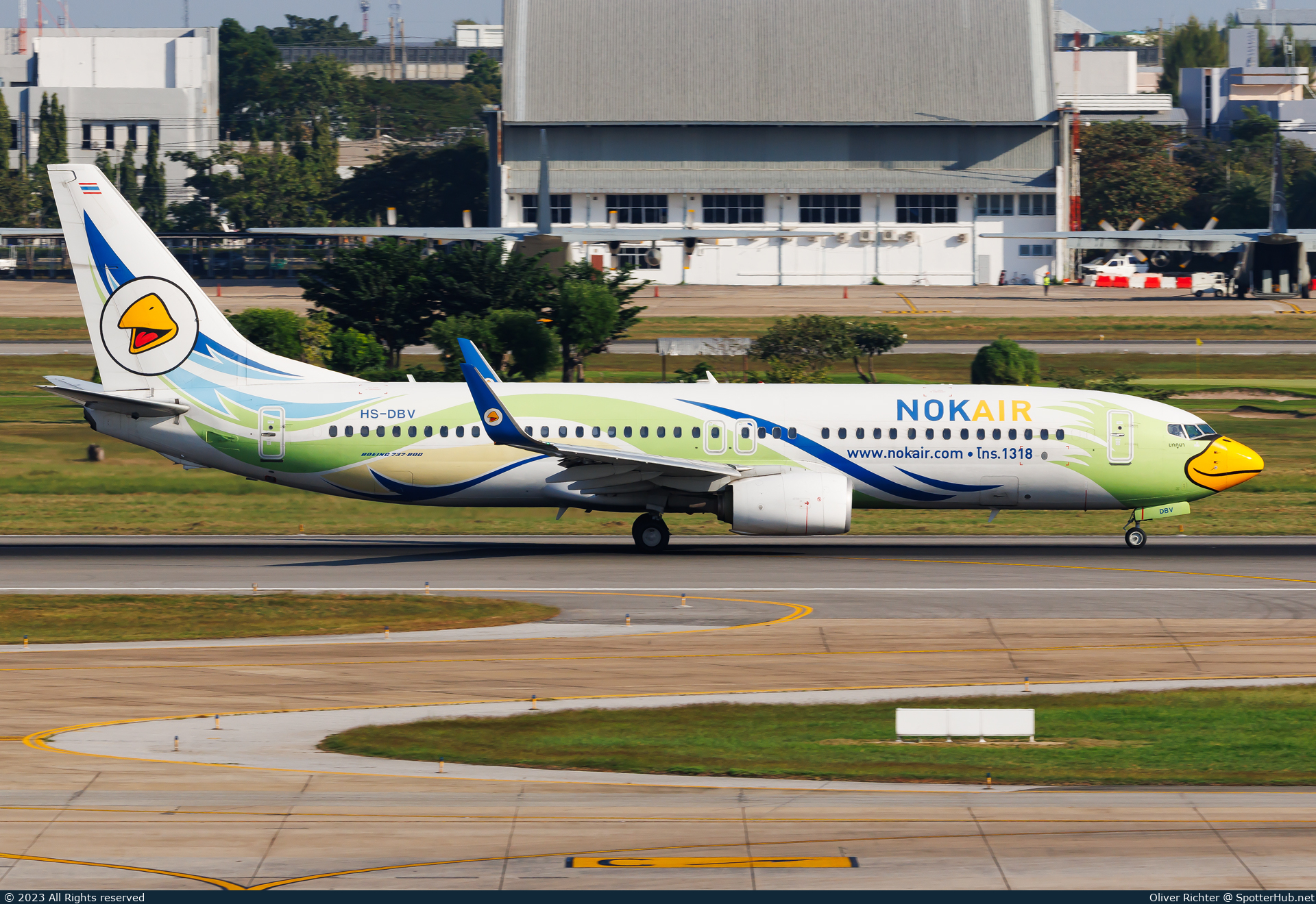 Photo of HS-DBV - Boeing 737-88L operated by Nok Air