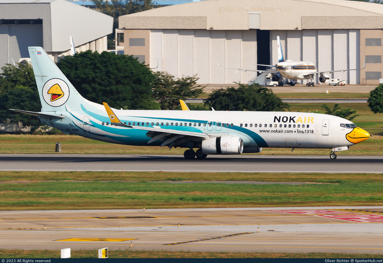 Photo of HS-DBO - Boeing 737-8AS operated by Nok Air