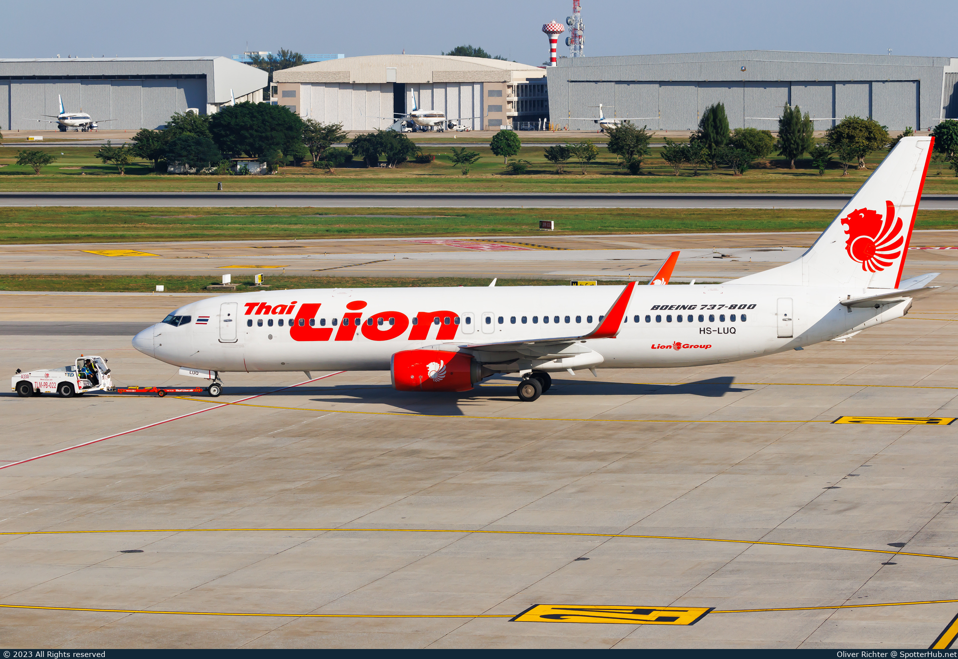 Photo of HS-LUQ - Boeing 737-8GP operated by Thai Lion Air