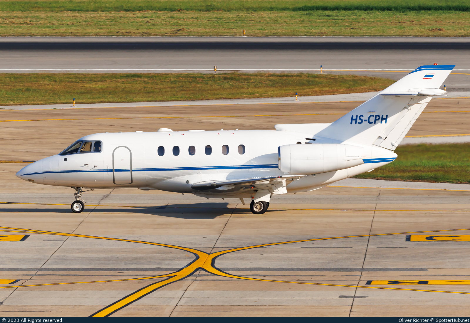 Photo of HS-CPH - Hawker Beechcraft 800XP operated by Siamland Flying