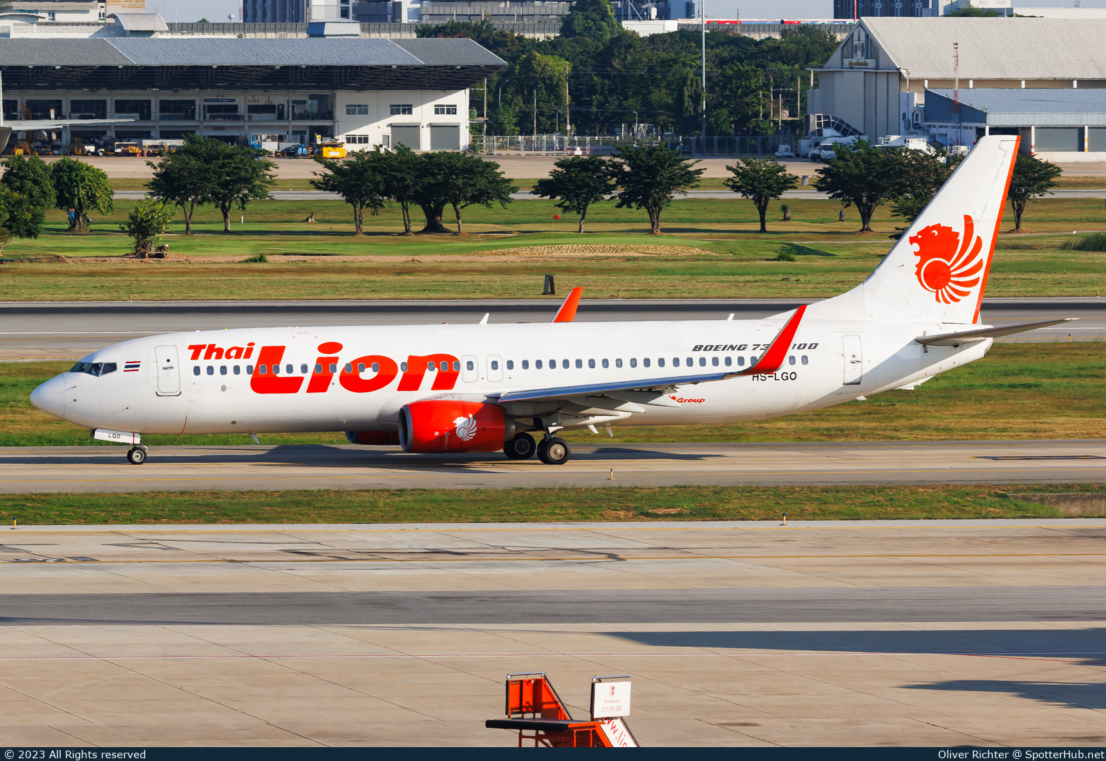 Photo of HS-LGO - Boeing 737-8GP operated by Thai Lion Air