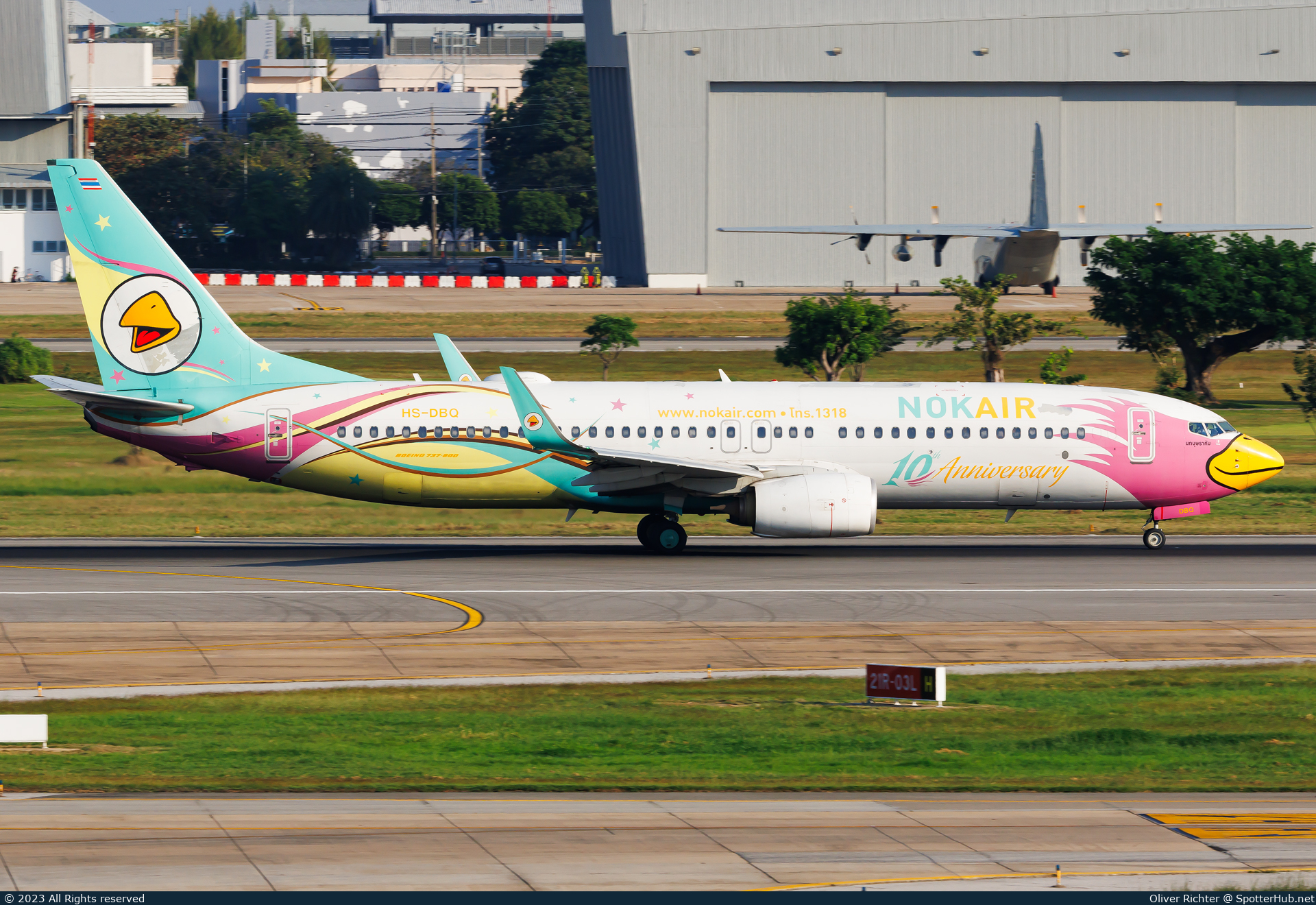 Photo of HS-DBQ - Boeing 737-86J operated by Nok Air