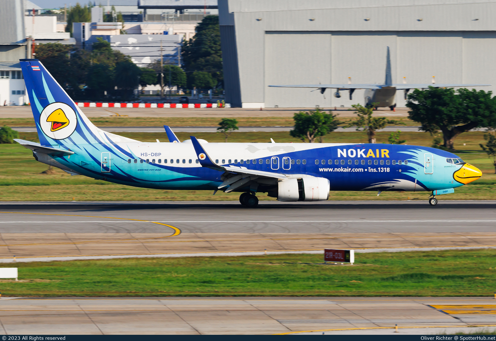 Photo of HS-DBP - Boeing 737-8FZ operated by Nok Air