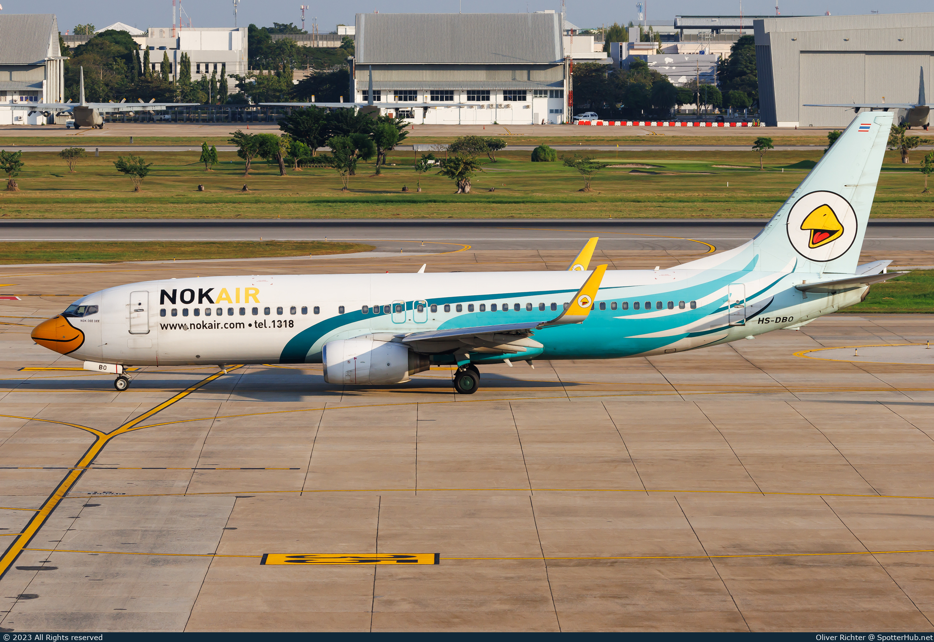 Photo of HS-DBO - Boeing 737-8AS operated by Nok Air
