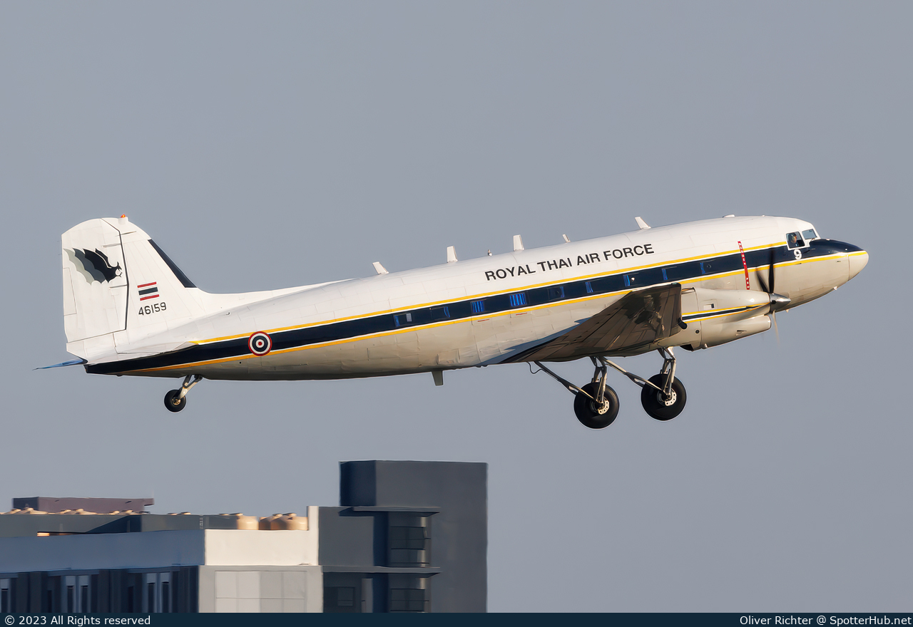 Photo of 46159 - Basler BT-67 [Douglas DC-3] operated by Royal Thai Air Force