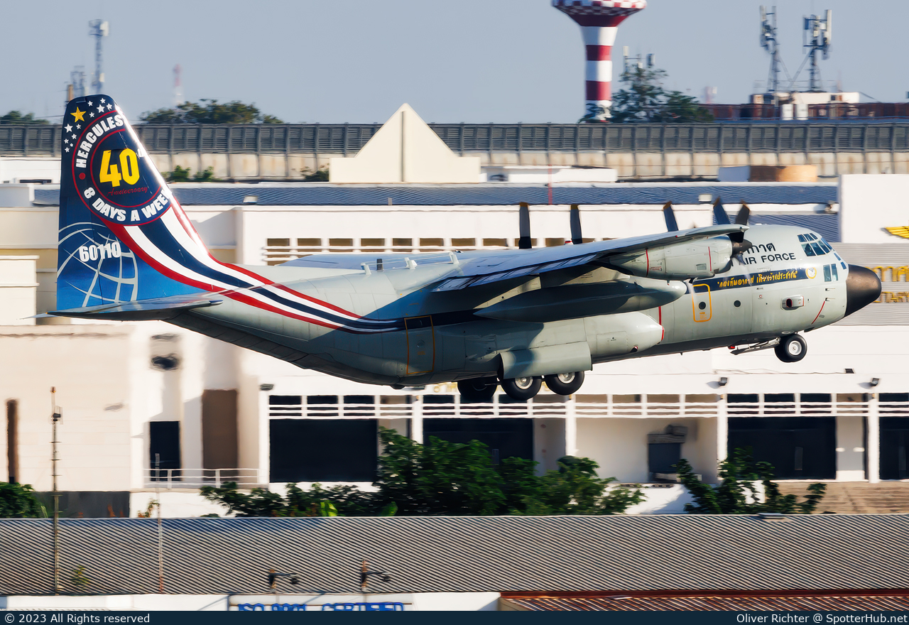Photo of 60110 - Lockheed C-130H Hercules operated by Royal Thai Air Force