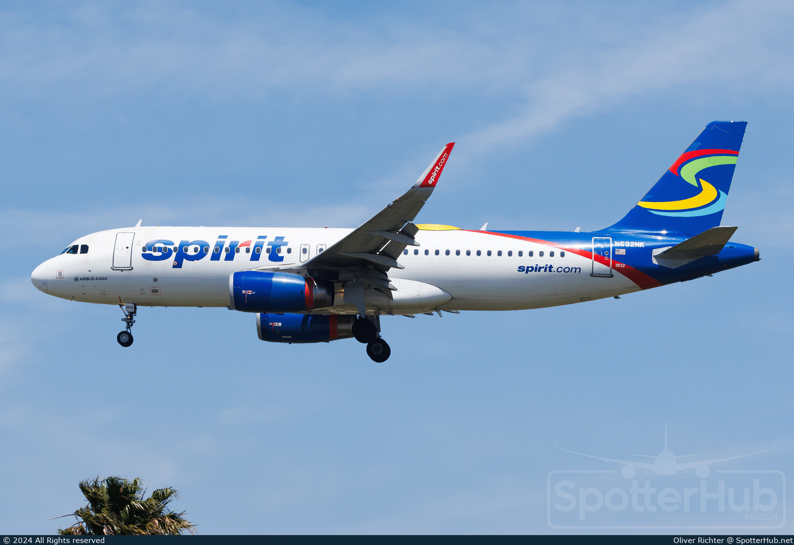 Photo of N632NK - Airbus A320-232 operated by Spirit Airlines