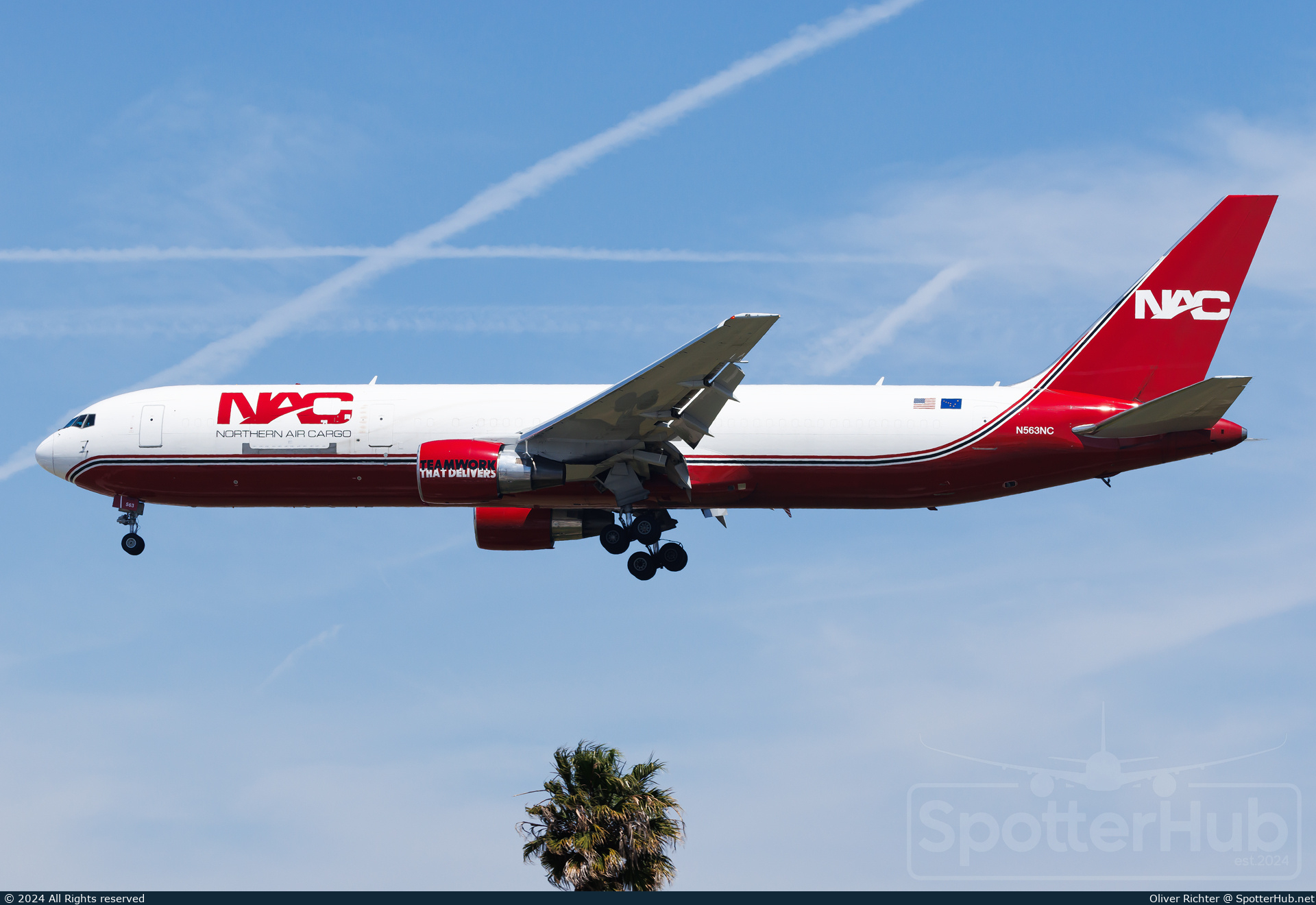 Photo of N563NC - Boeing 767-3BG(ER)(BCF) operated by Northern Air Cargo
