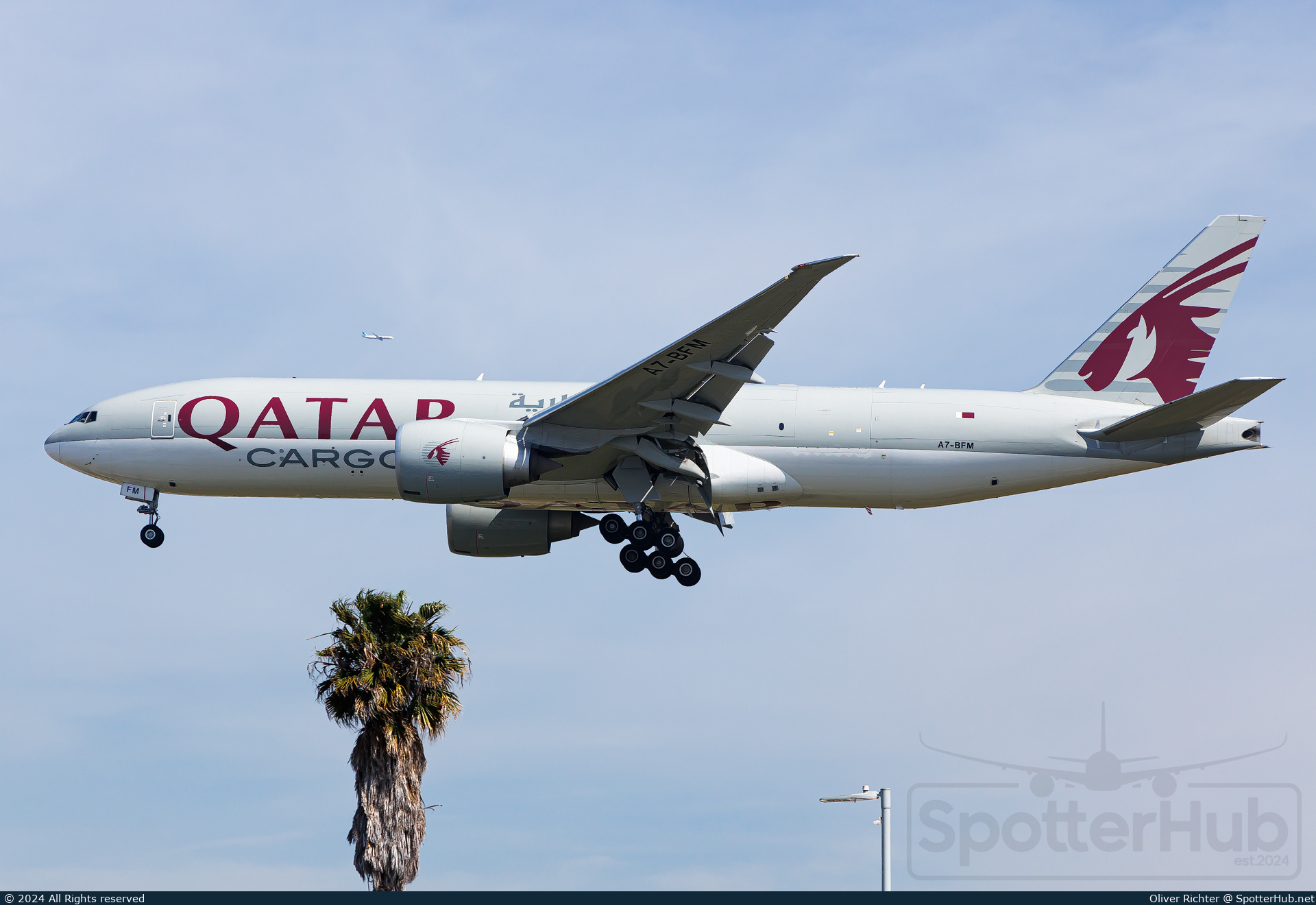 Photo of A7-BFM - Boeing 777-FDZ operated by Qatar Airways Cargo