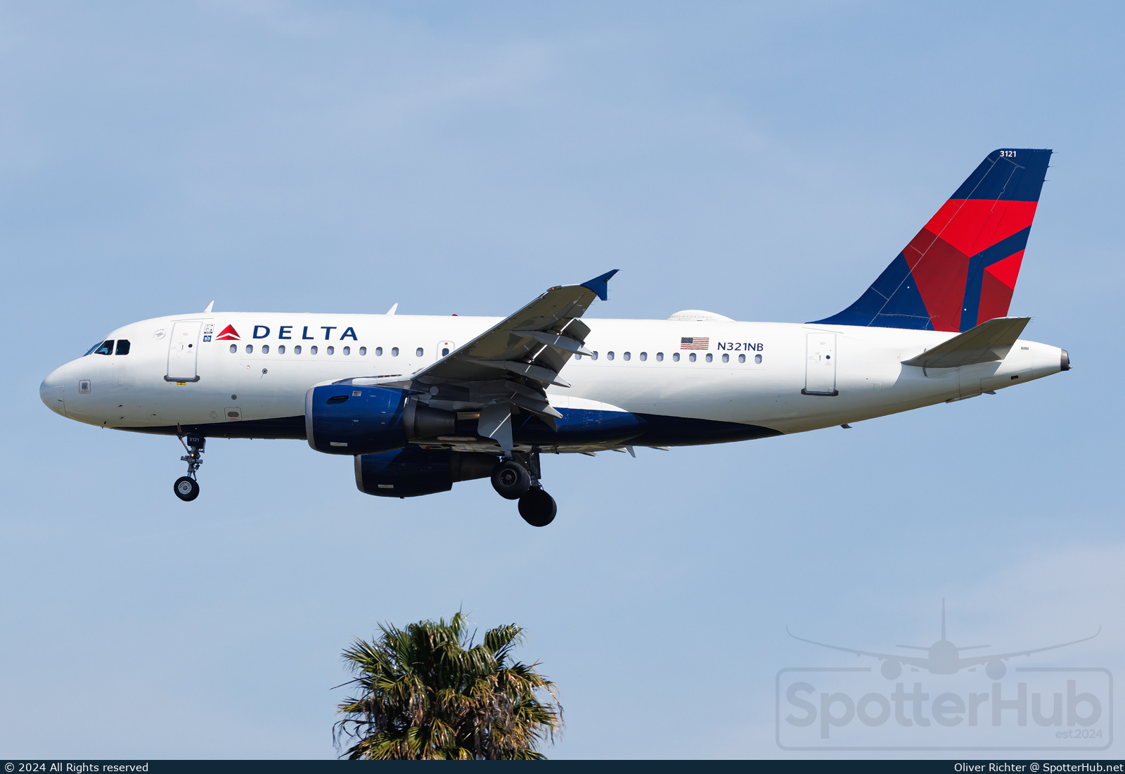 Photo of N321NB - Airbus A319-114 operated by Delta Air Lines