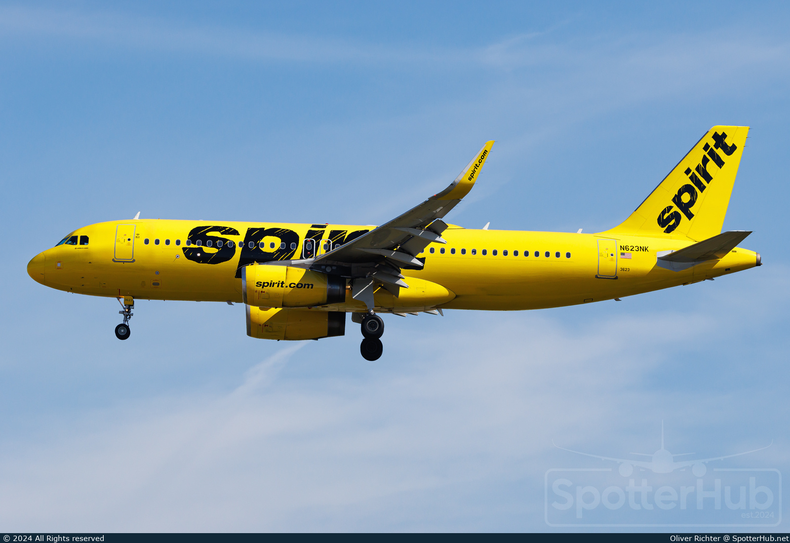 Photo of N623NK - Airbus A320-232 operated by Spirit Airlines