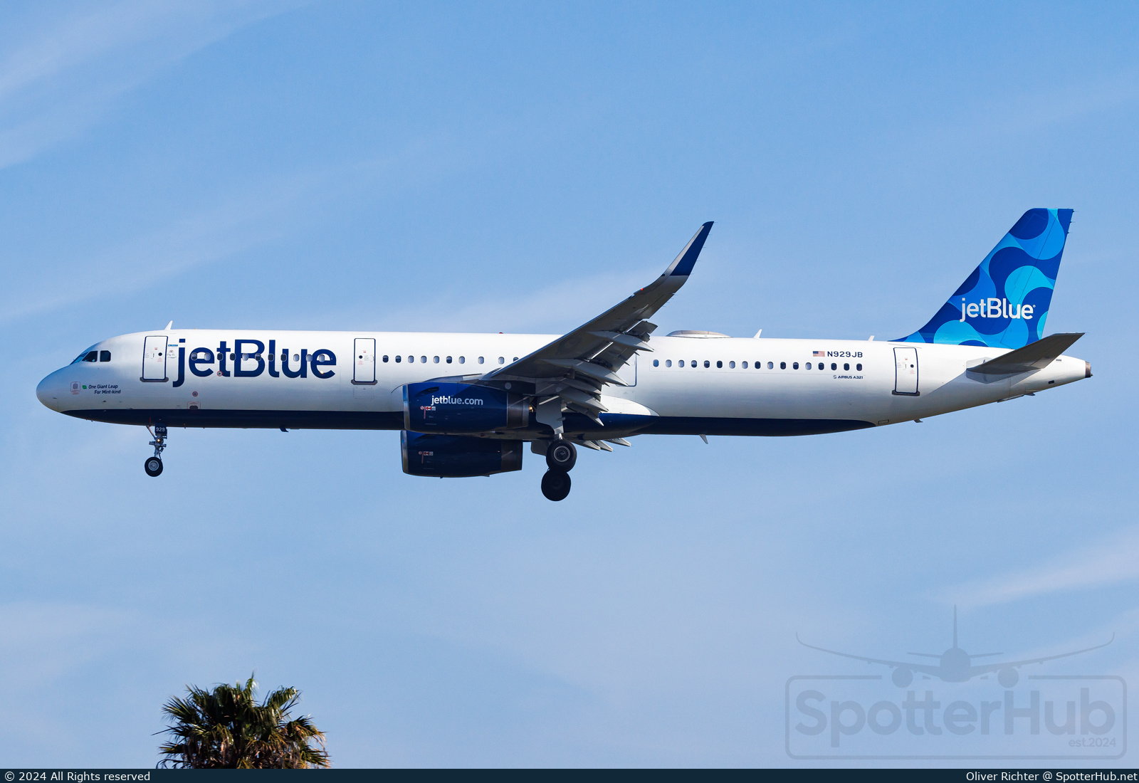 Photo of N929JB - Airbus A321-231 operated by jetBlue Airways