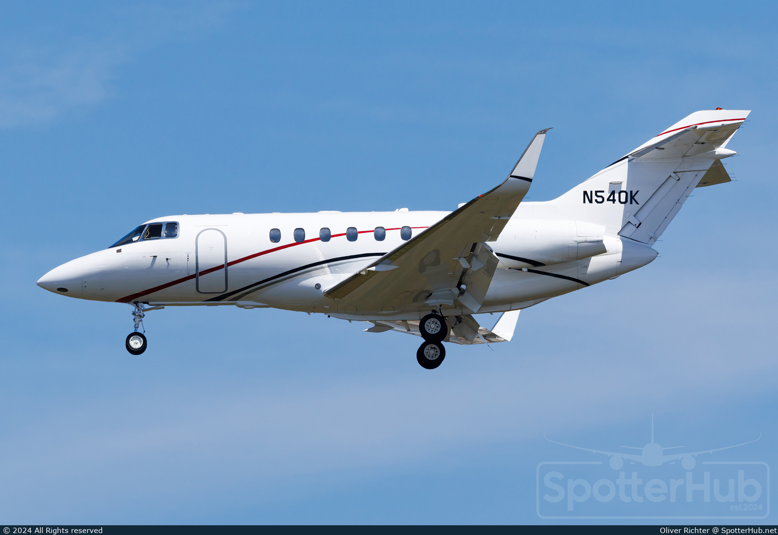 Photo of N540K - Hawker Beechcraft 800XP operated by Jet Methods