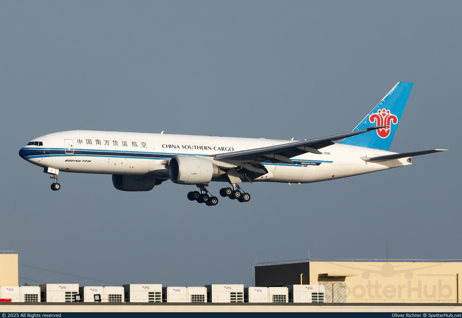 Photo of B-2081 - Boeing 777-F1B operated by China Southern Cargo