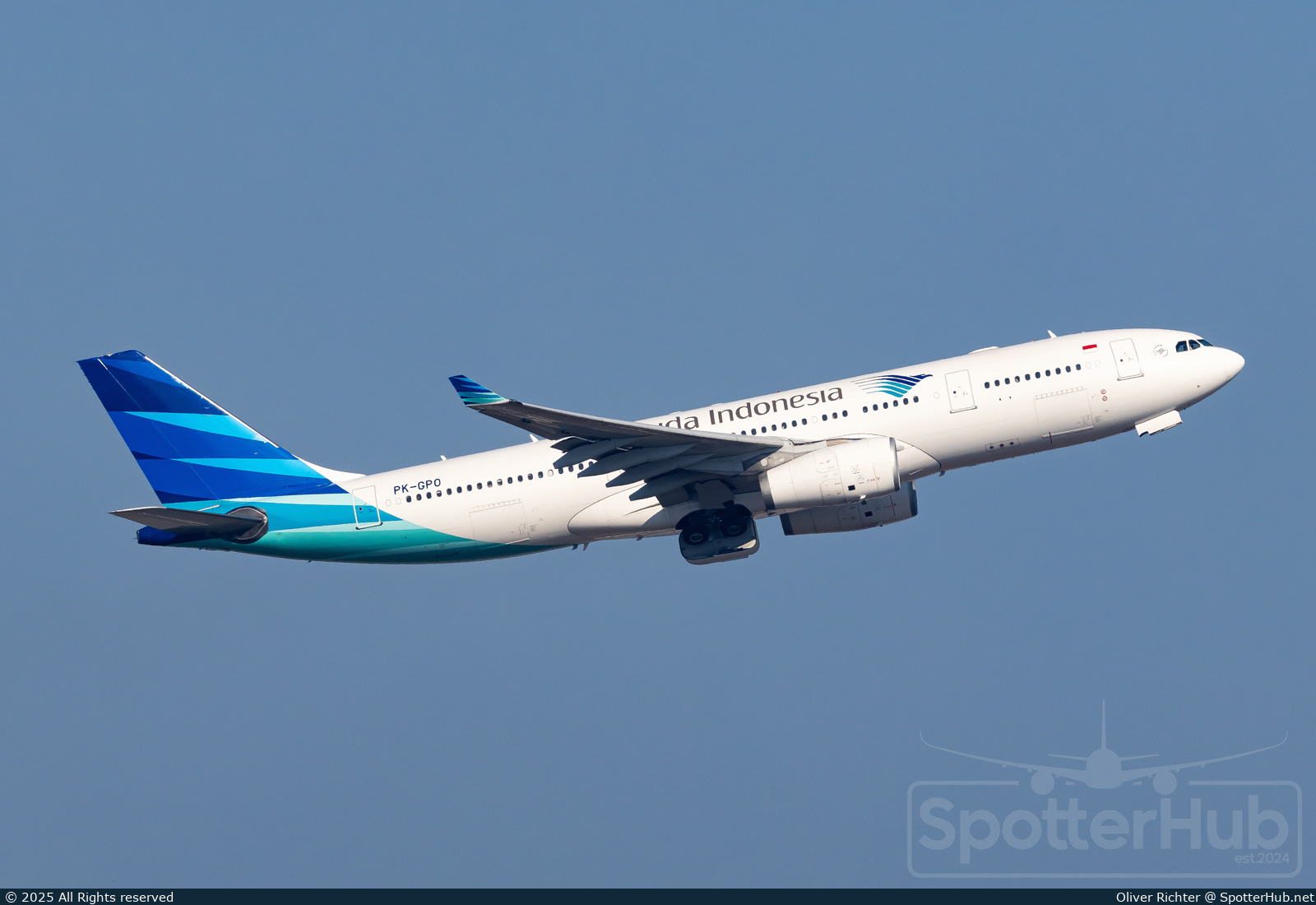 Photo of PK-GPO - Airbus A330-243 operated by Garuda Indonesia