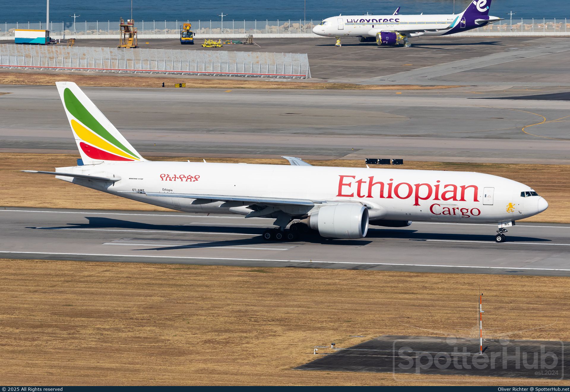 Photo of ET-AWE - Boeing 777-F60 operated by Ethiopian Airlines Cargo