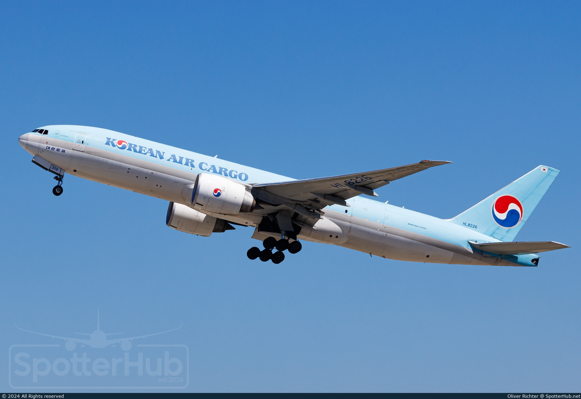 Photo of HL8226 - Boeing 777-FB5 operated by Korean Air Cargo