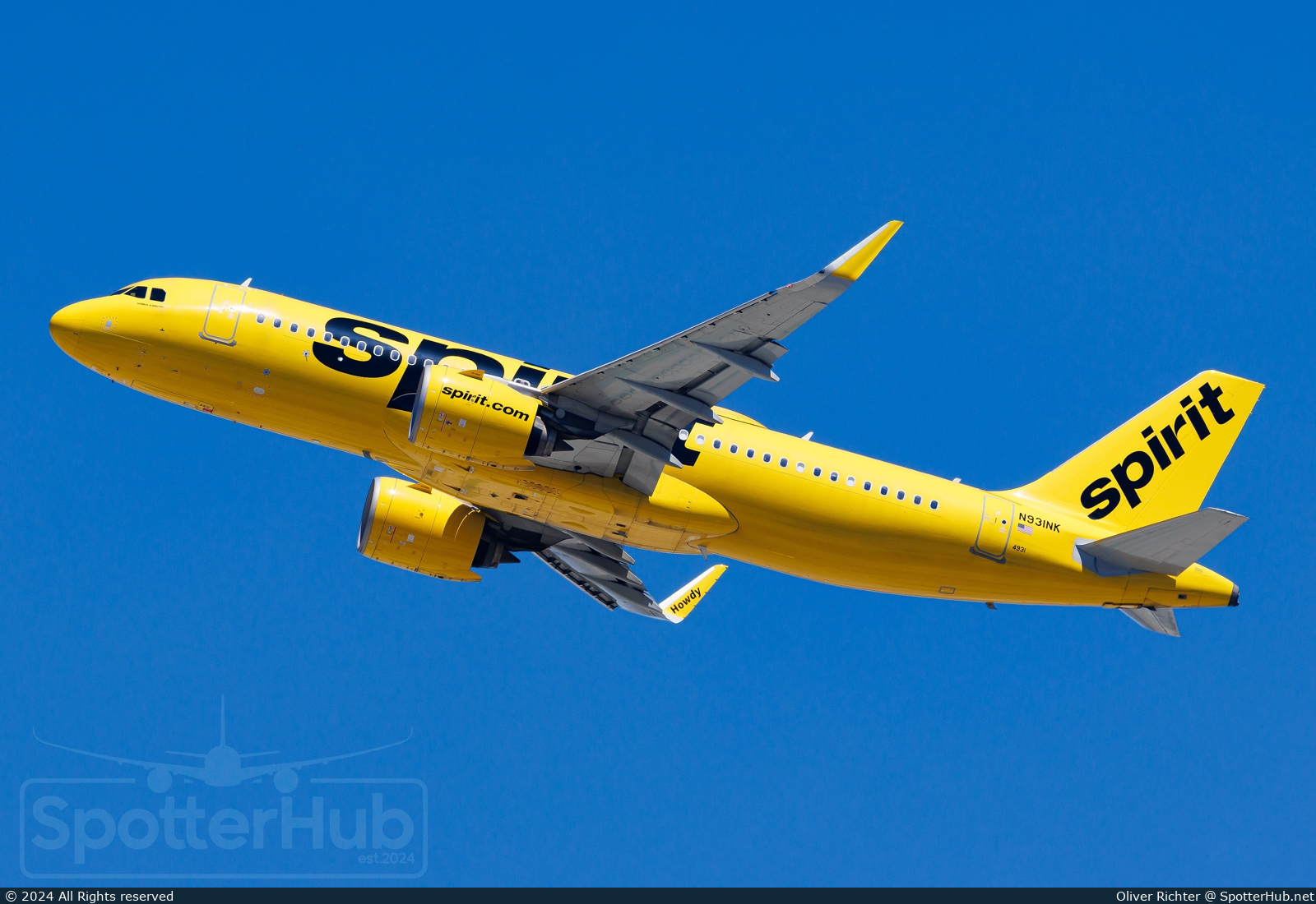 Photo of N931NK - Airbus A320-271N operated by Spirit Airlines