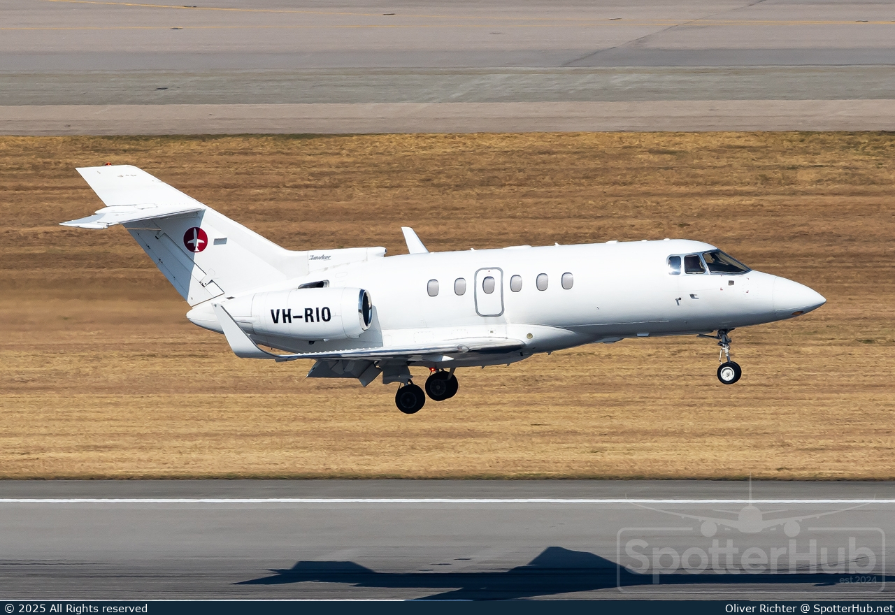 Photo of VH-RIO - Hawker Beechcraft 800XP operated by Seletar Jet Charter