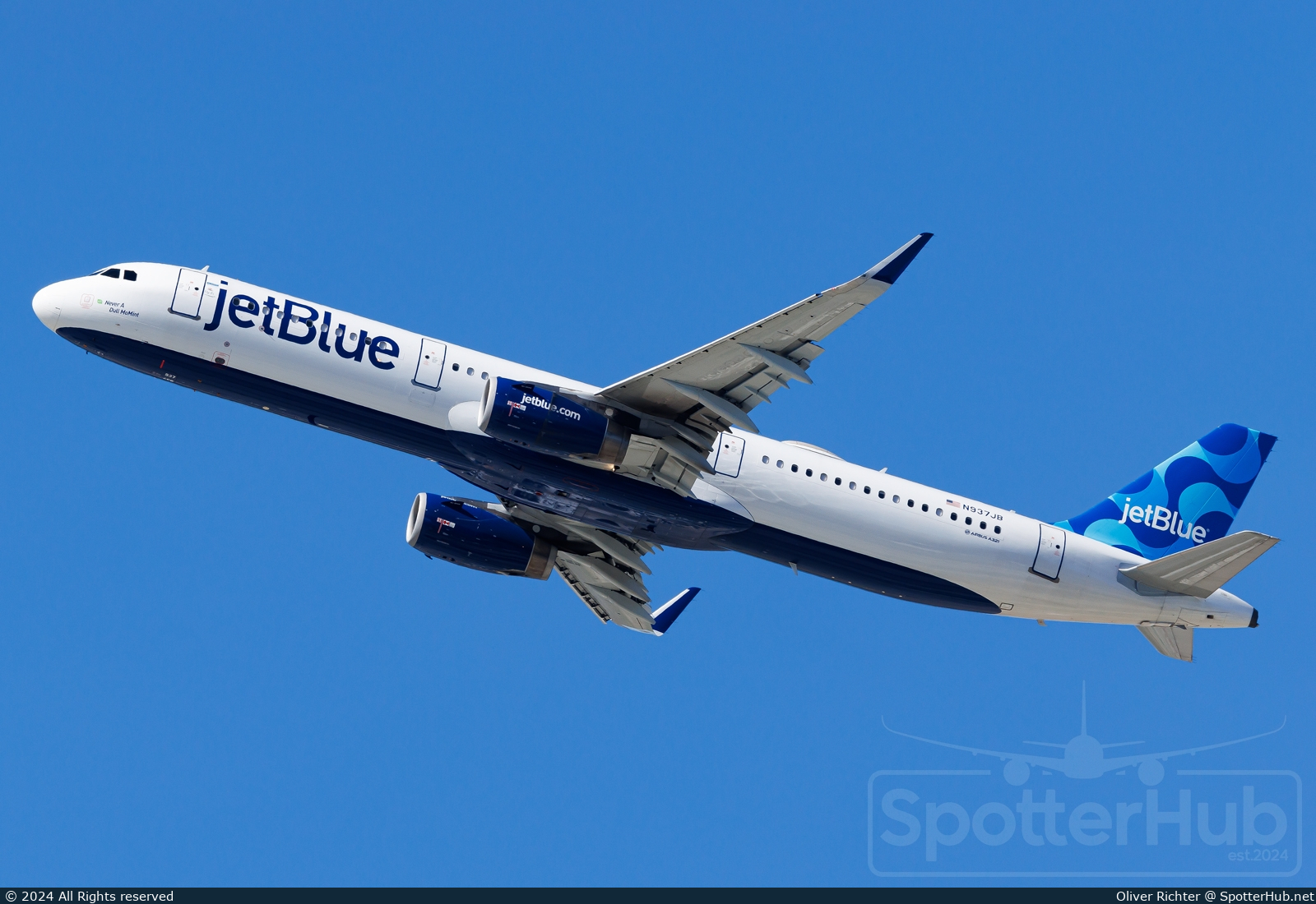 Photo of N937JB - Airbus A321-231 operated by jetBlue Airways