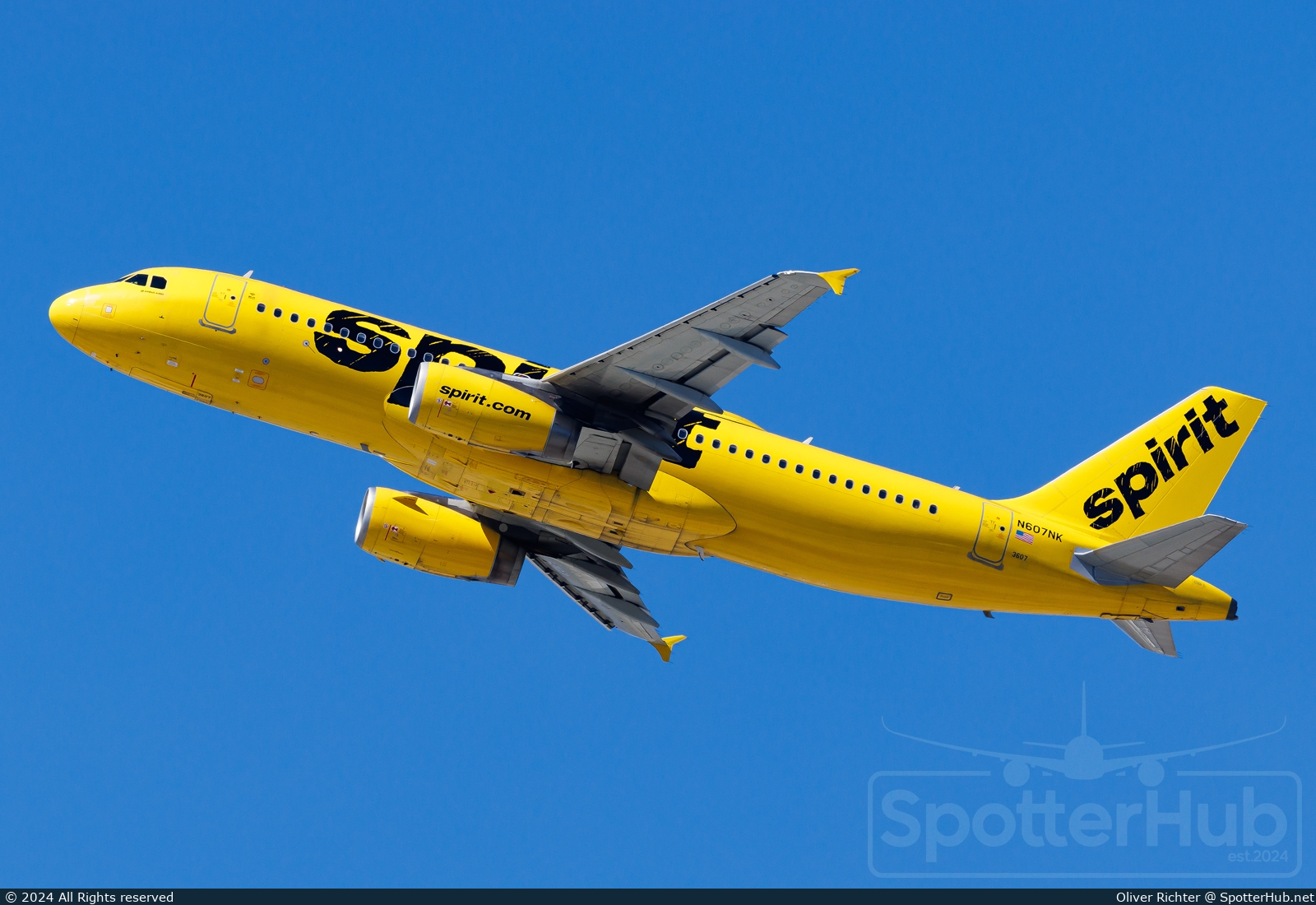 Photo of N607NK - Airbus A320-232 operated by Spirit Airlines