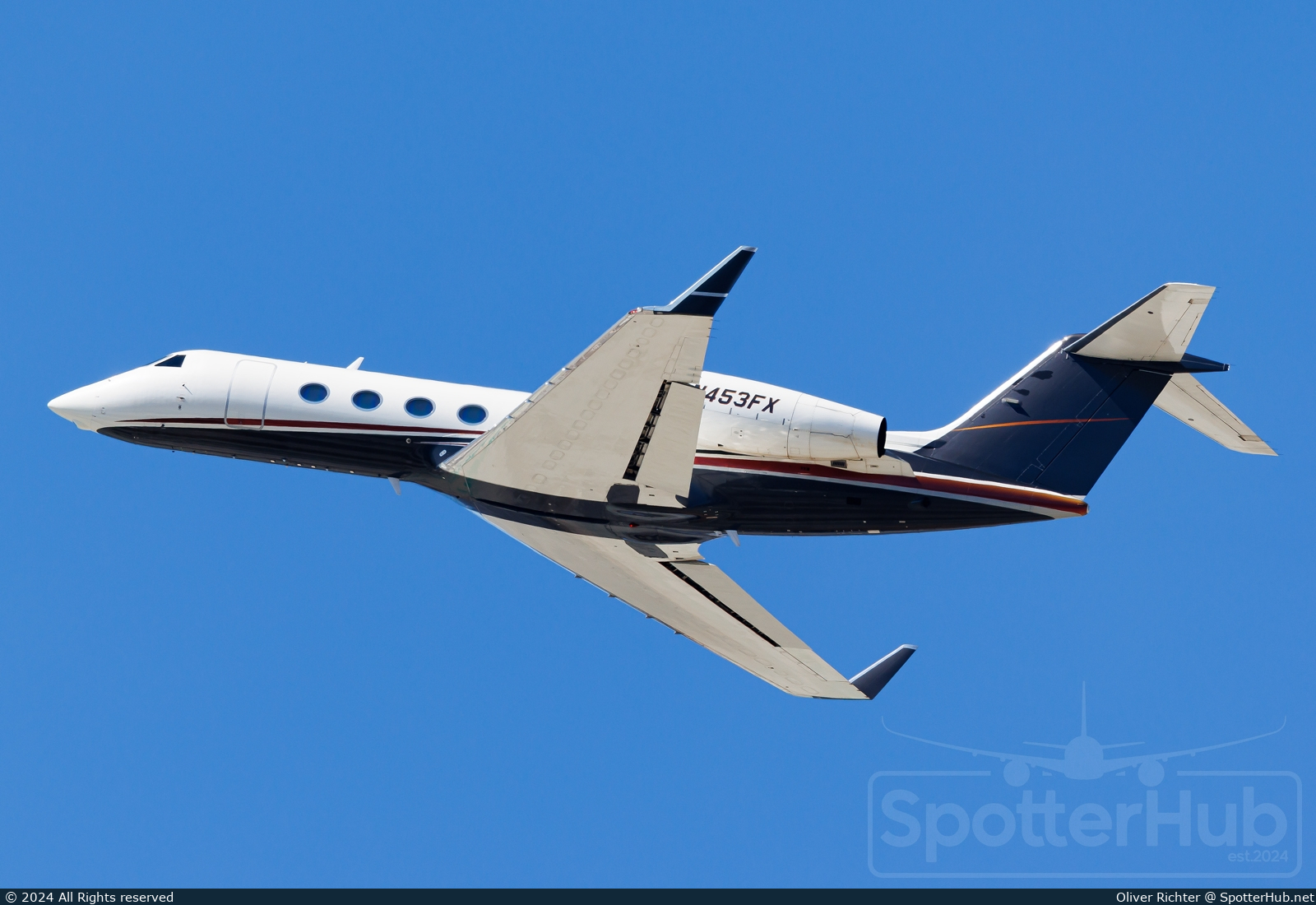 Photo of N453FX - Gulfstream GIV-X (G450) operated by Flexjet