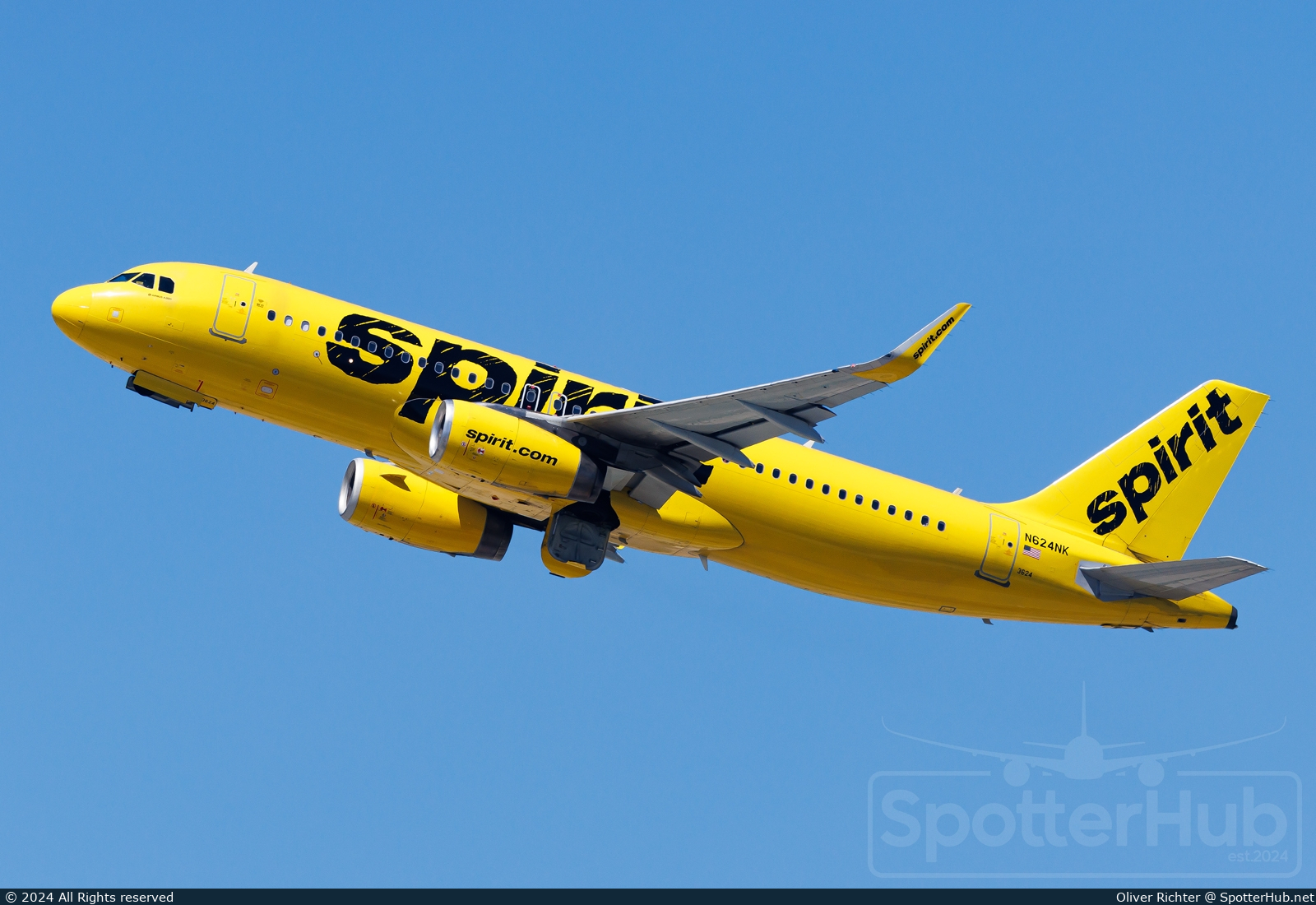 Photo of N624NK - Airbus A320-232 operated by Spirit Airlines