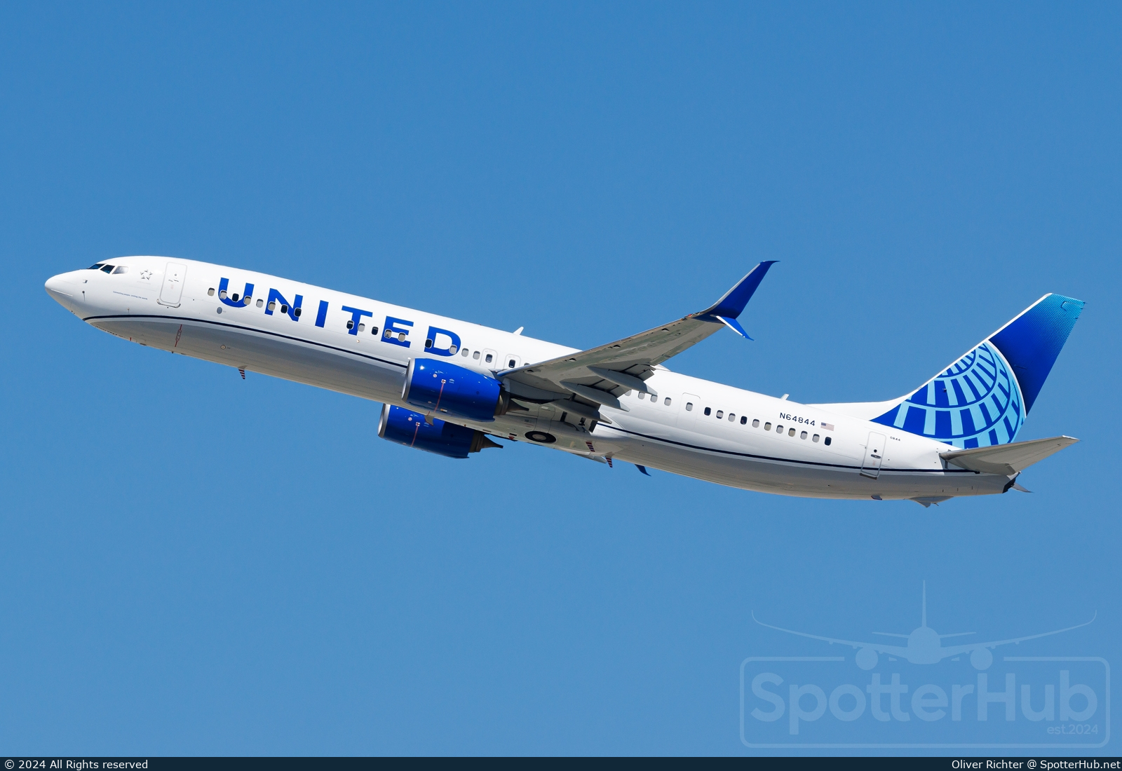 Photo of N64844 - Boeing 737-924(ER) operated by United Airlines