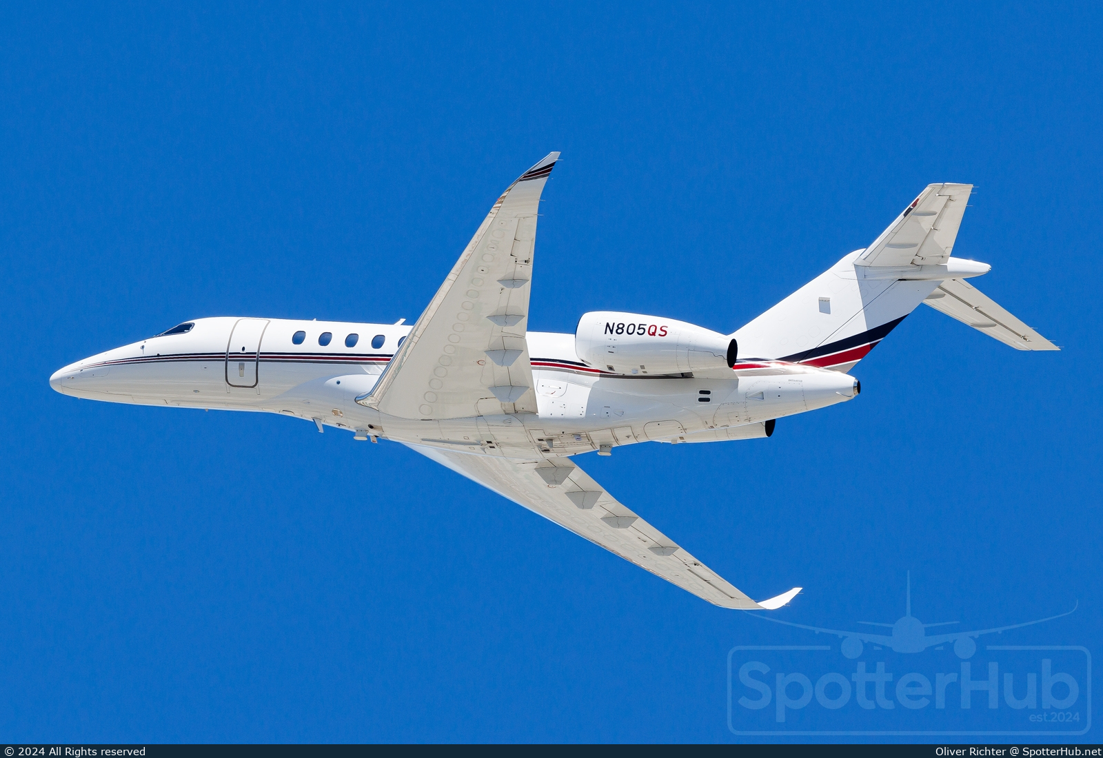 Photo of N805QS - Cessna 700 Citation Longitude operated by NetJets