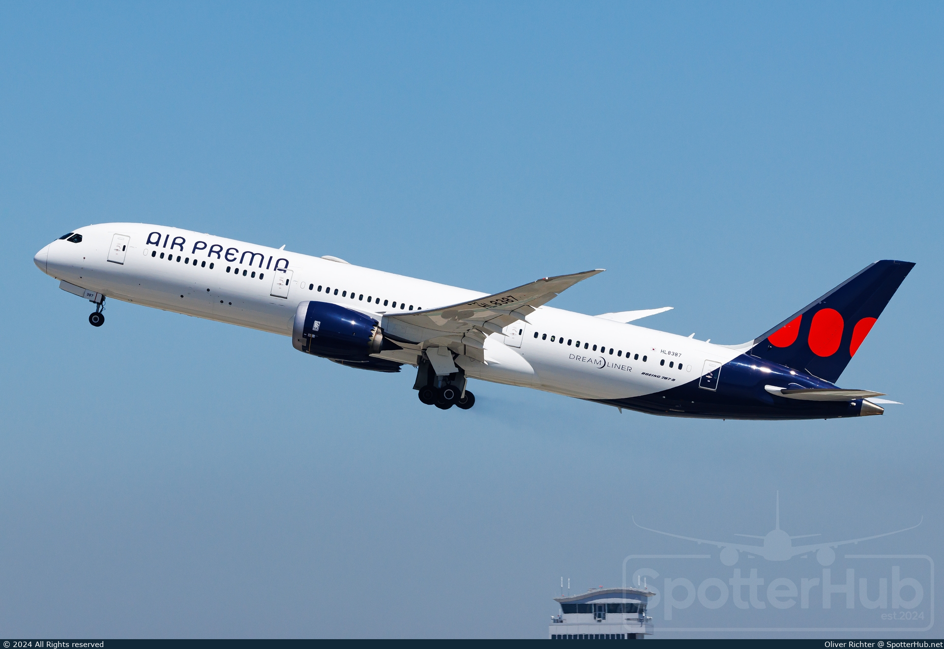 Photo of HL8387 - Boeing 787-9 Dreamliner operated by Air Premia
