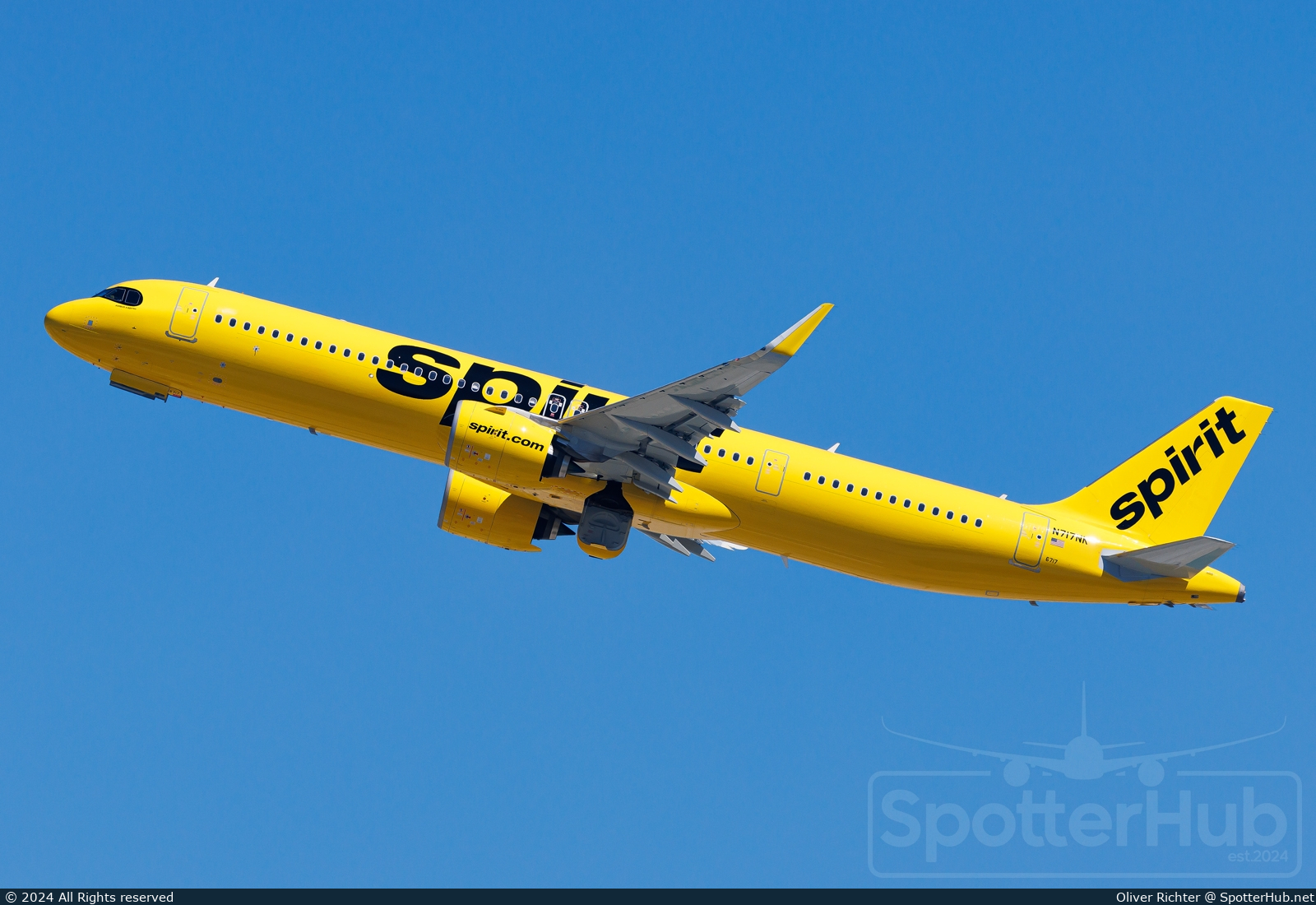 Photo of N717NK - Airbus A321-271NX operated by Spirit Airlines
