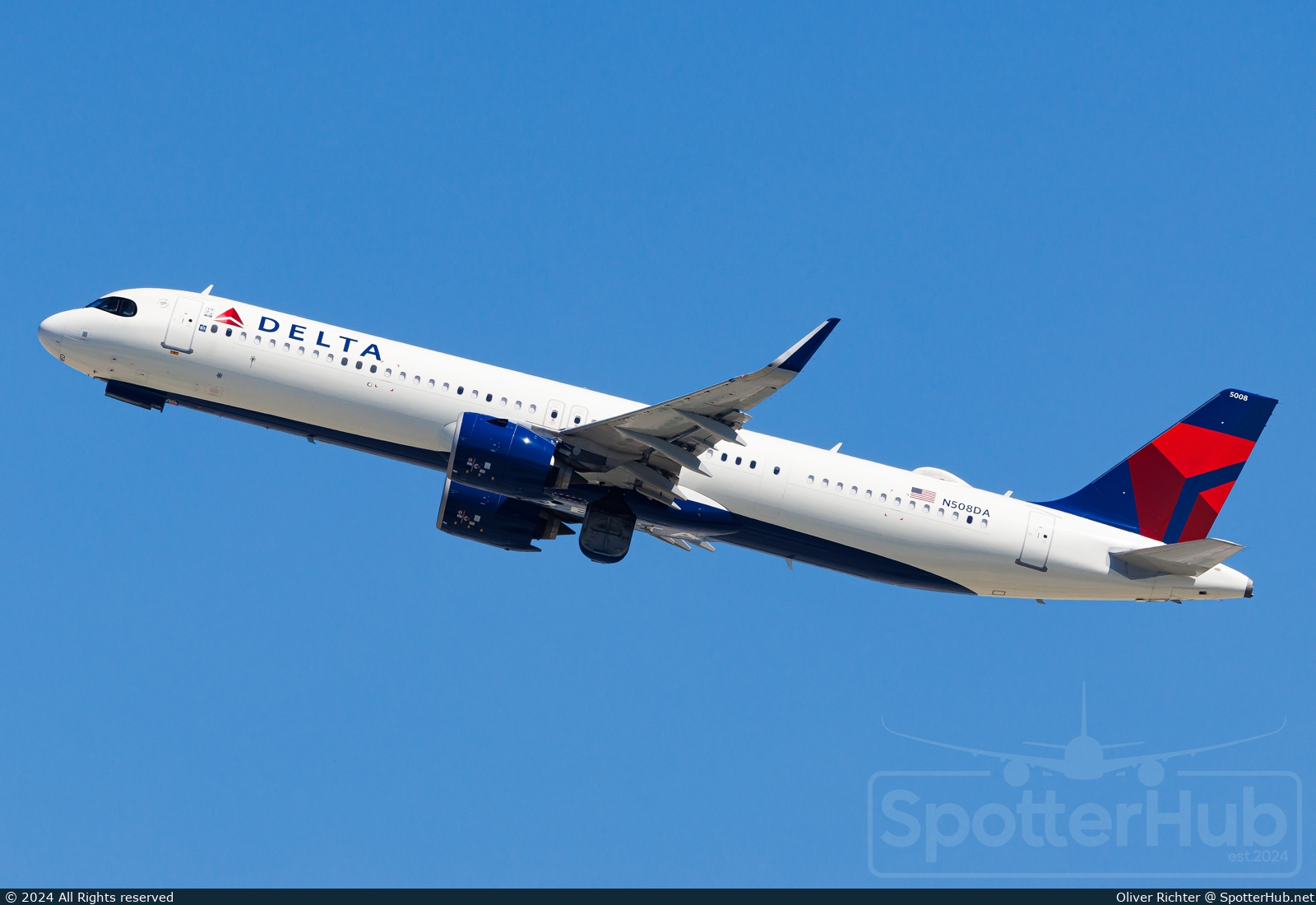 Photo of N508DA - Airbus A321-271NX operated by Delta Air Lines