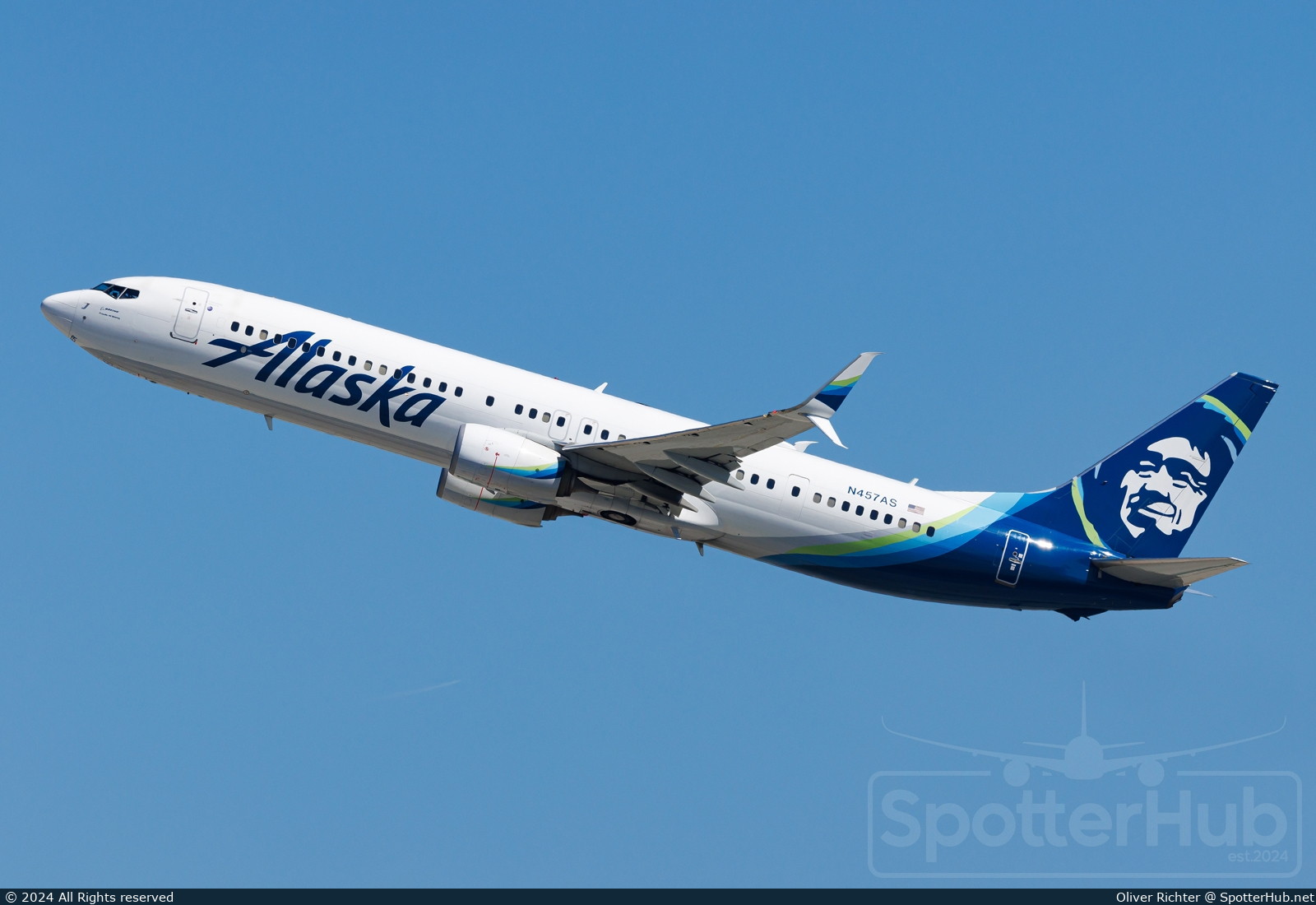 Photo of N457AS - Boeing 737-990(ER) operated by Alaska Airlines