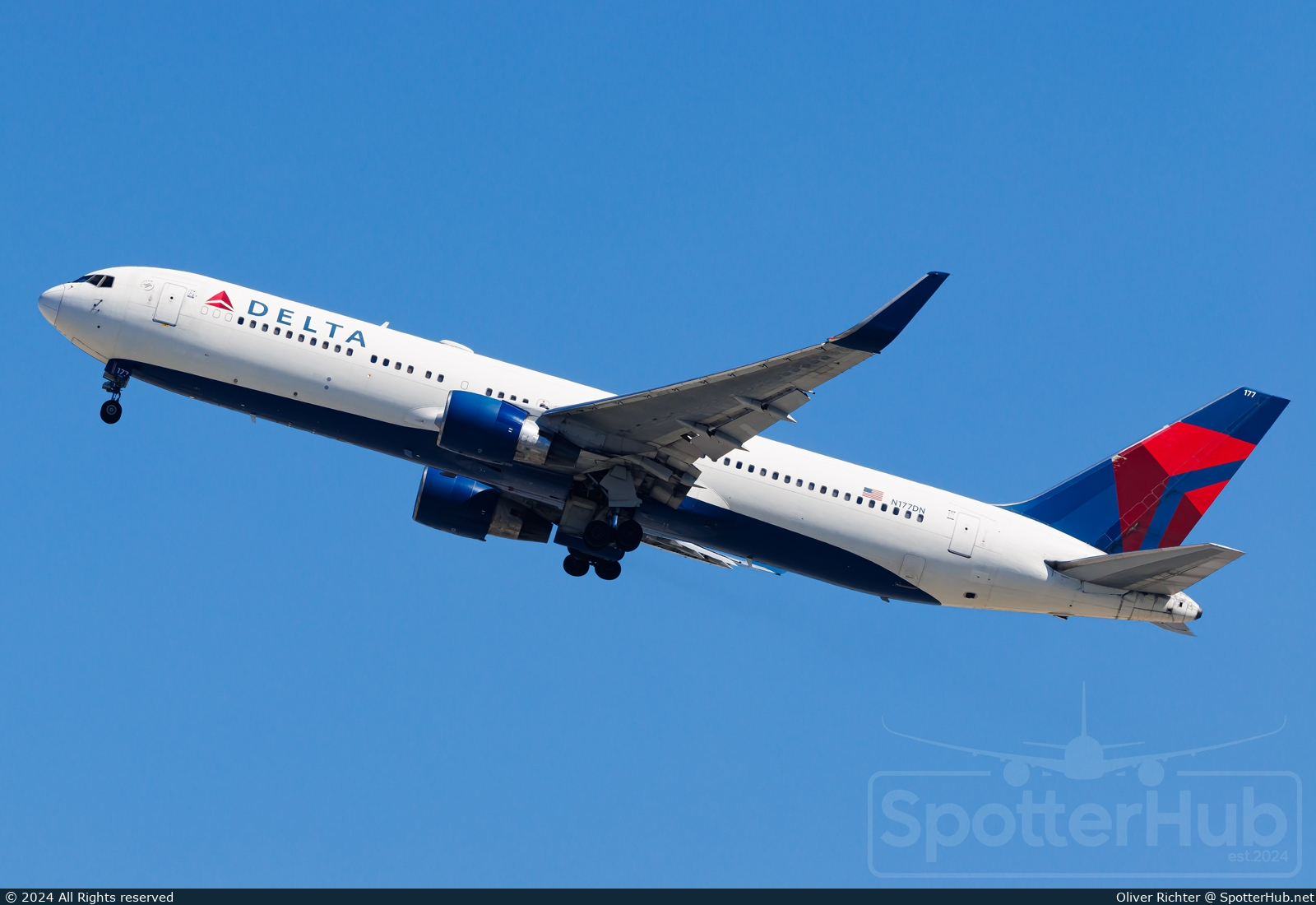 Photo of N177DN - Boeing 767-332(ER) operated by Delta Air Lines