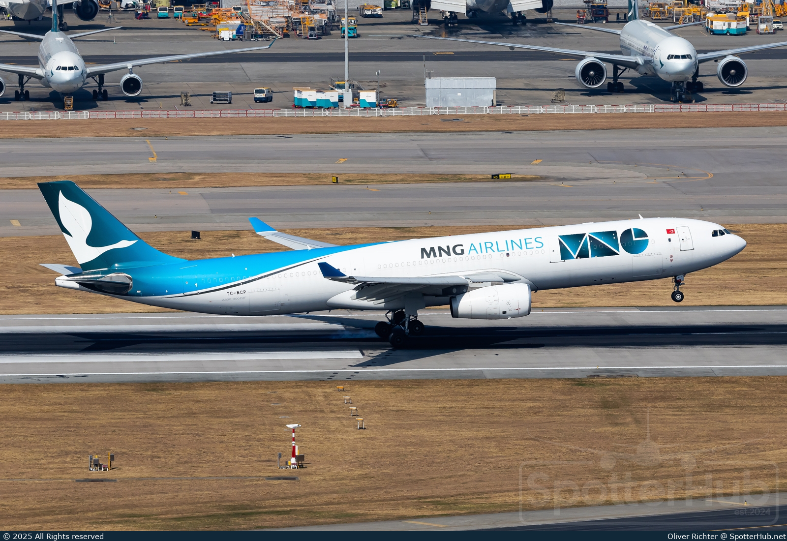 Photo of TC-MCP - Airbus A330-343(P2F) operated by MNG Airlines