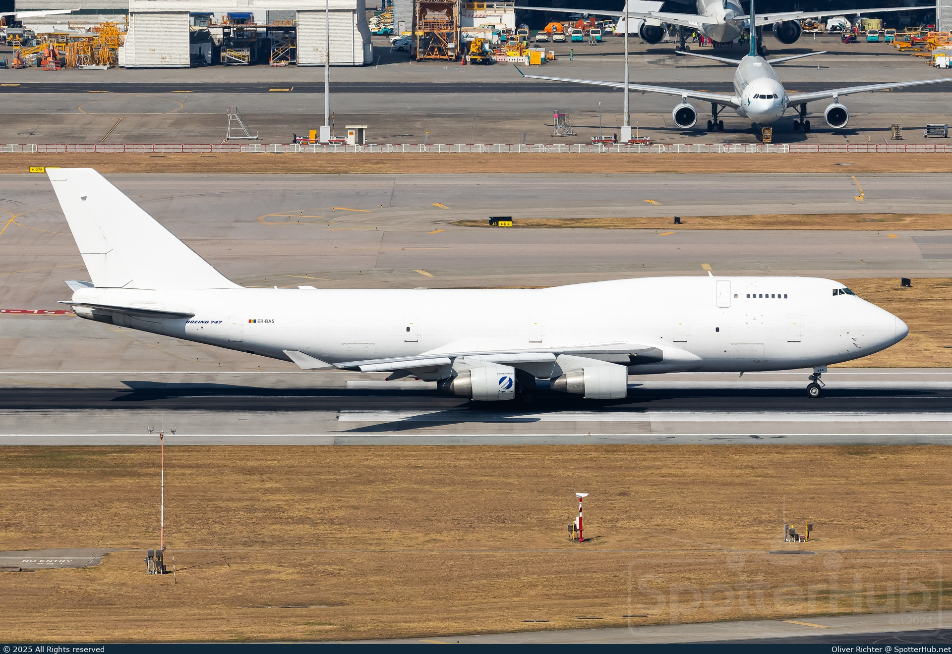 Photo of ER-BAS - Boeing 747-409(BDSF) operated by Terra Avia