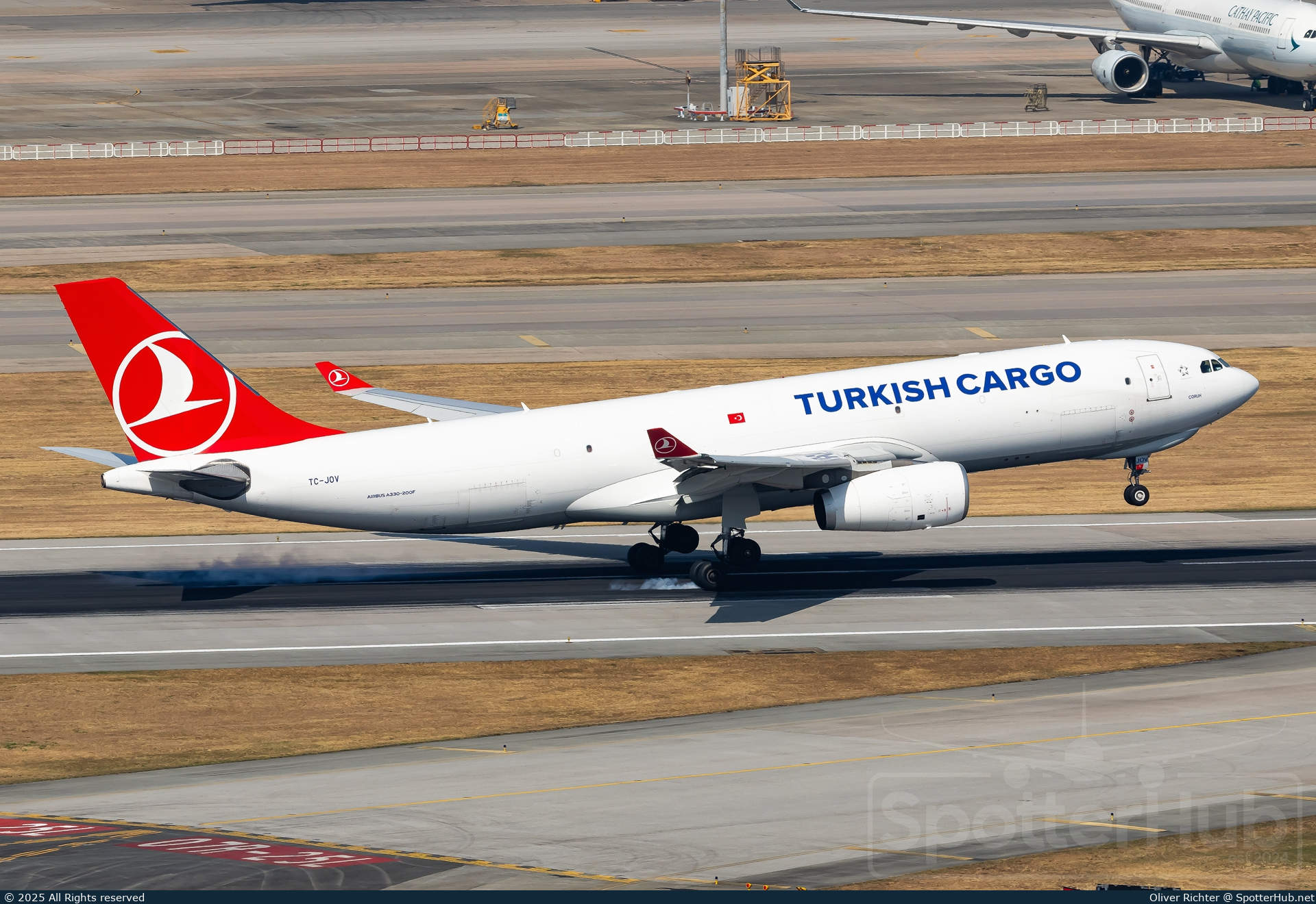 Photo of TC-JOV - Airbus A330-243F operated by Turkish Airlines Cargo