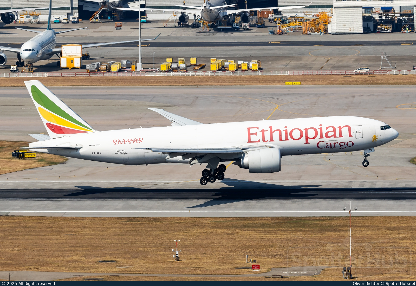 Photo of ET-APS - Boeing 777-F6N operated by Ethiopian Airlines Cargo