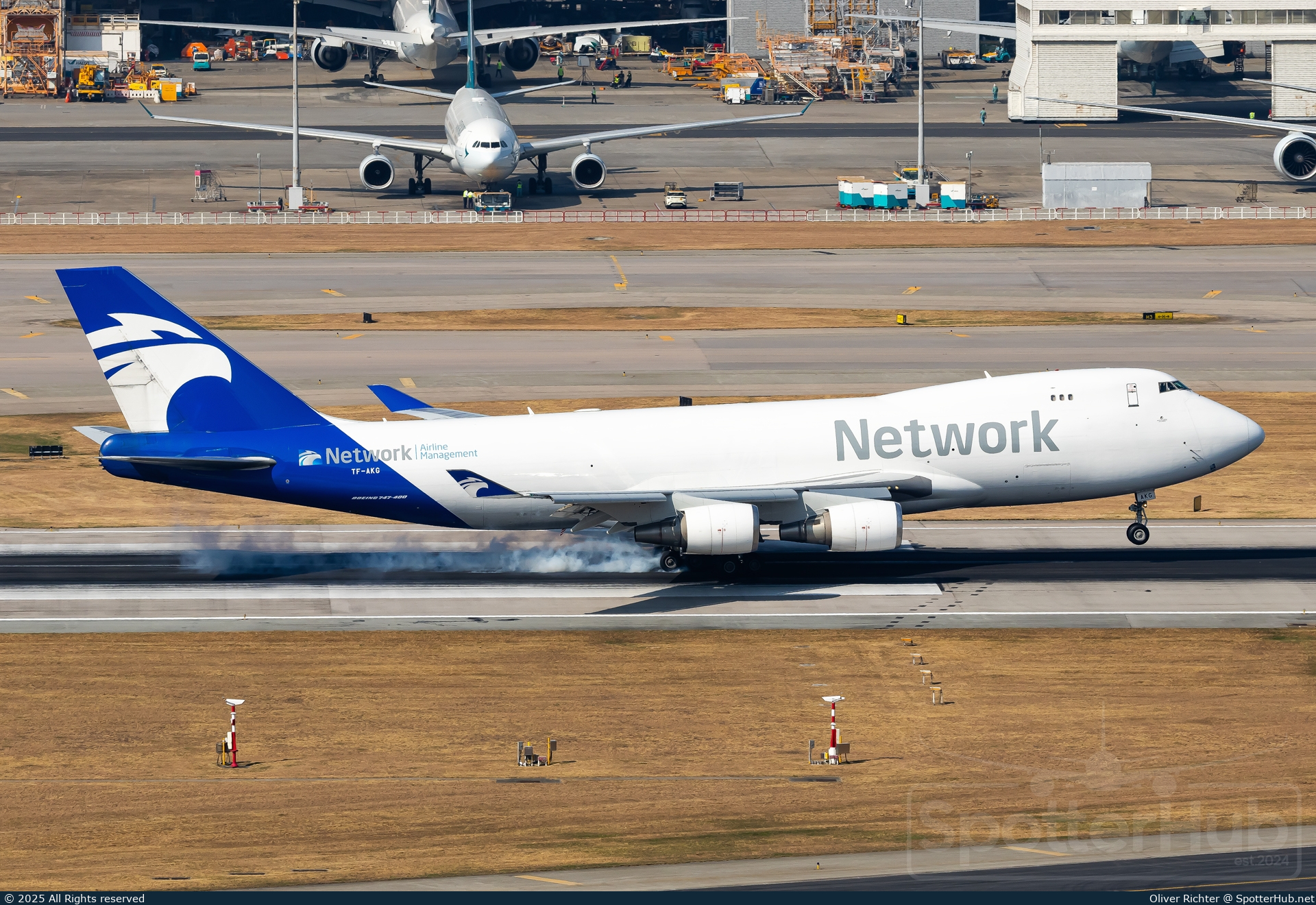 Photo of TF-AKG - Boeing 747-409F operated by Network Aviation (opb Air Atlanta Icelandic)