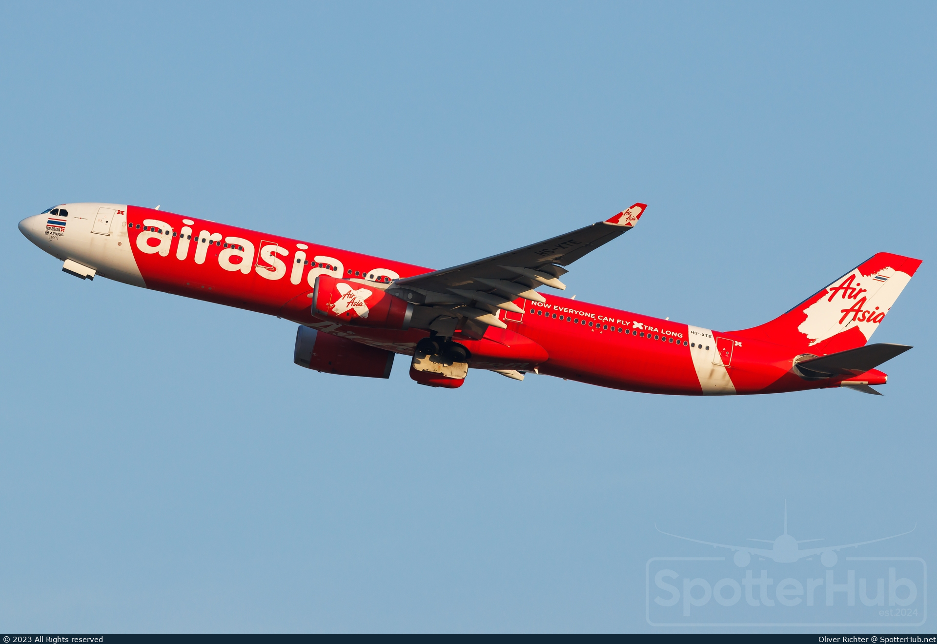 Photo of HS-XTE - Airbus A330-343 operated by Thai AirAsia X