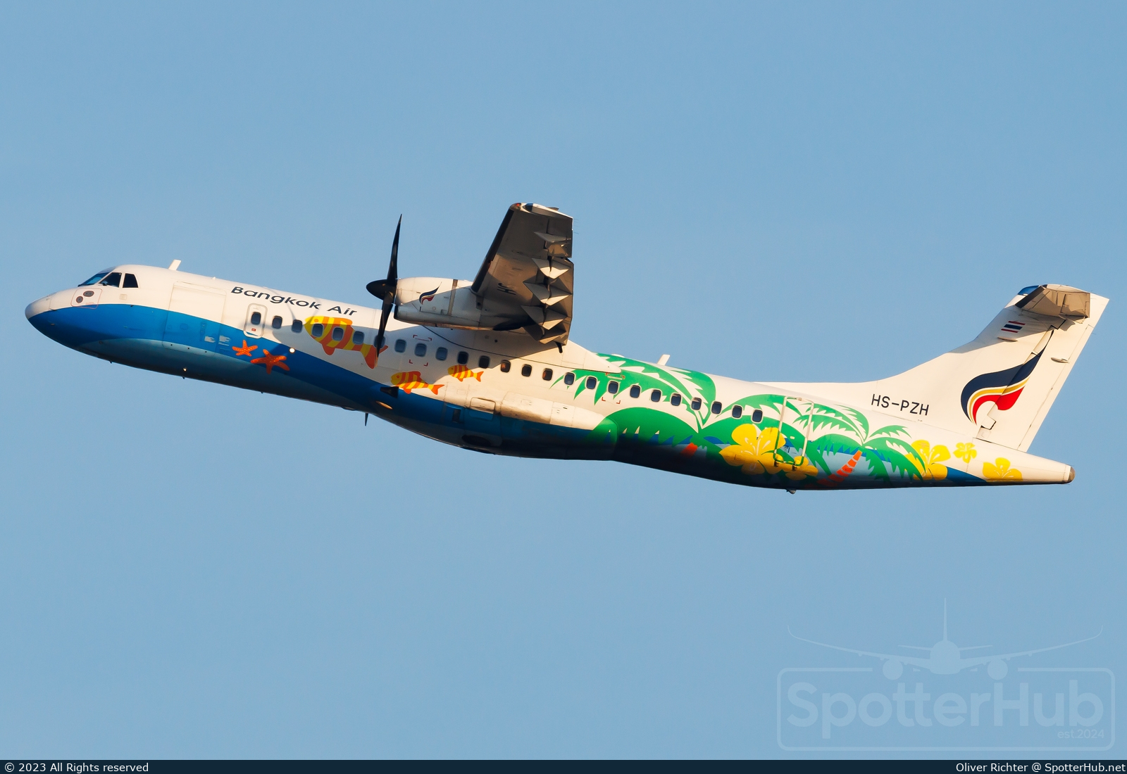 Photo of HS-PZH - ATR 72-600 operated by Bangkok Airways
