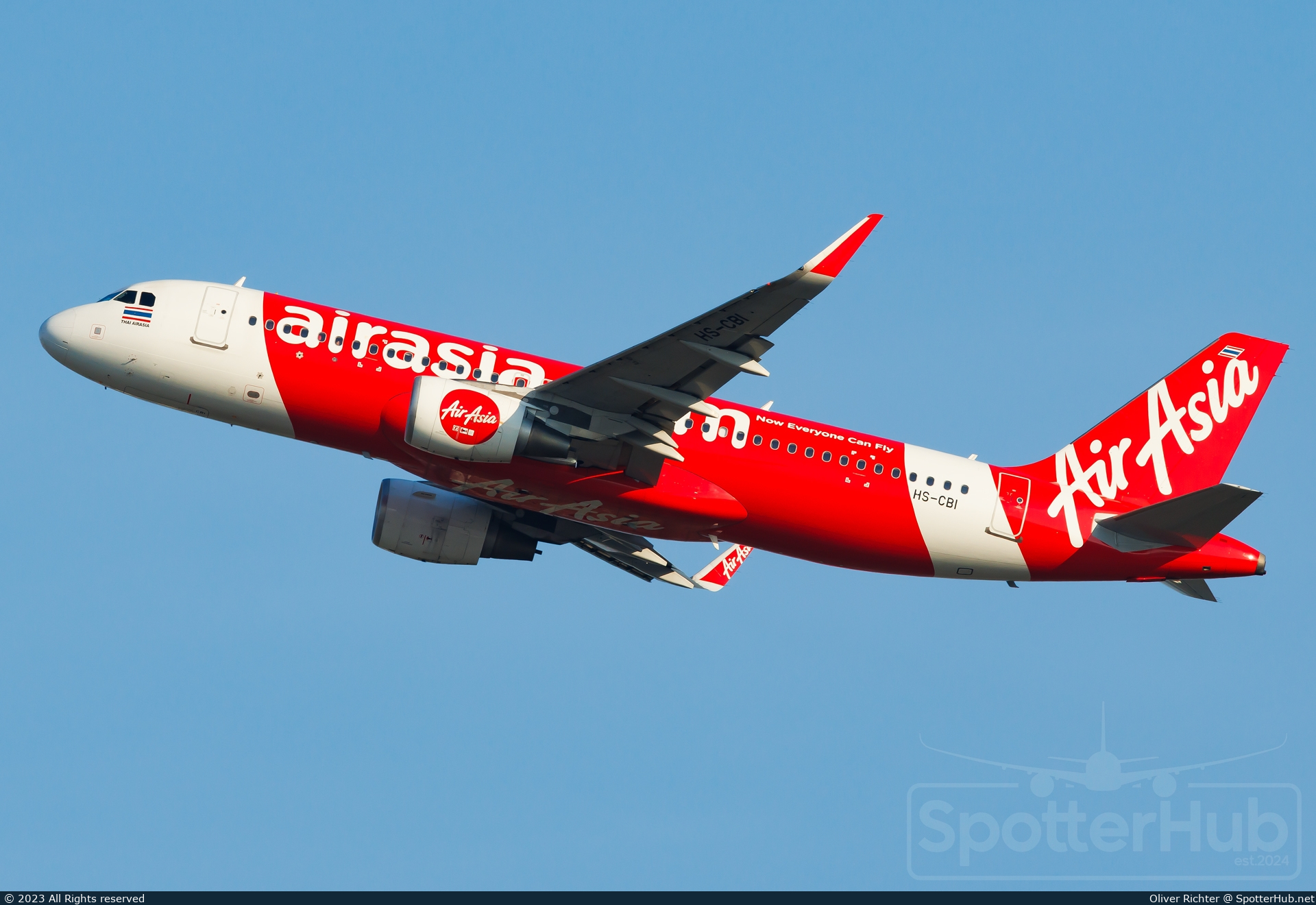 Photo of HS-CBI - Airbus A320-216 operated by Thai AirAsia