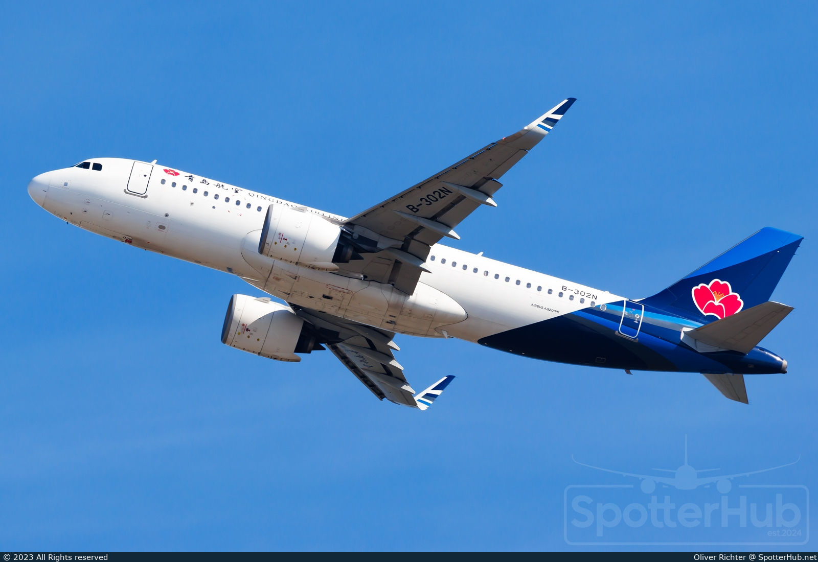 Photo of B-302N - Airbus A320-271N operated by Qingdao Airlines