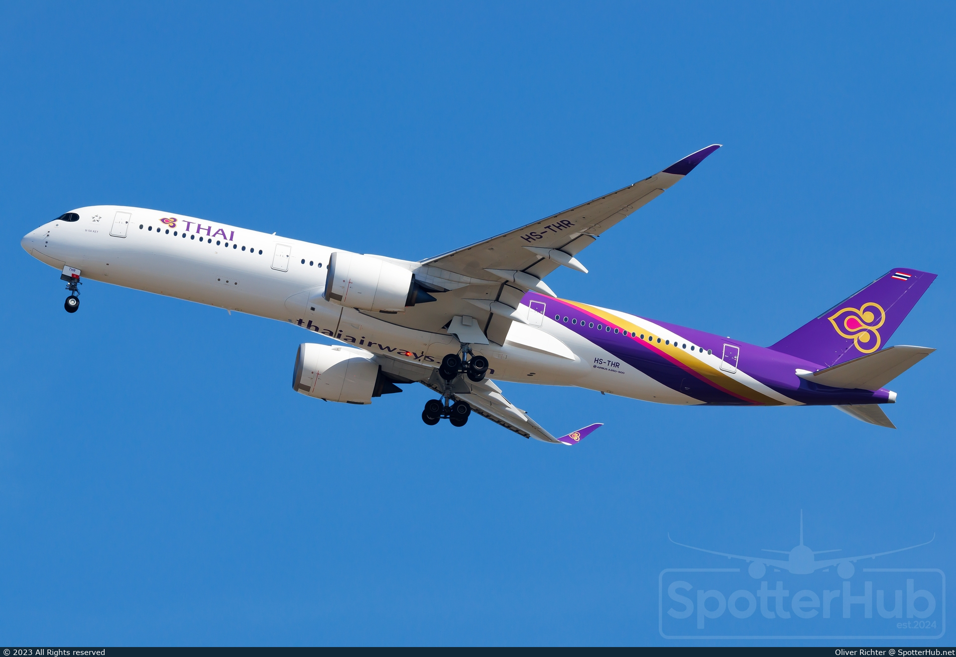 Photo of HS-THR - Airbus A350-941 operated by Thai Airways International