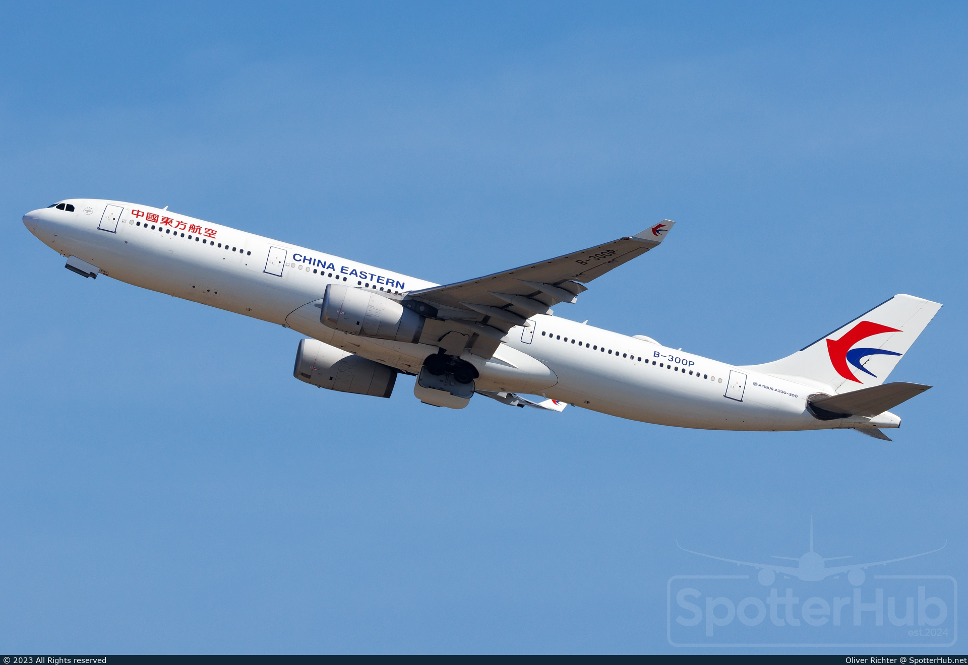 Photo of B-300P - Airbus A330-343 operated by China Eastern Airlines