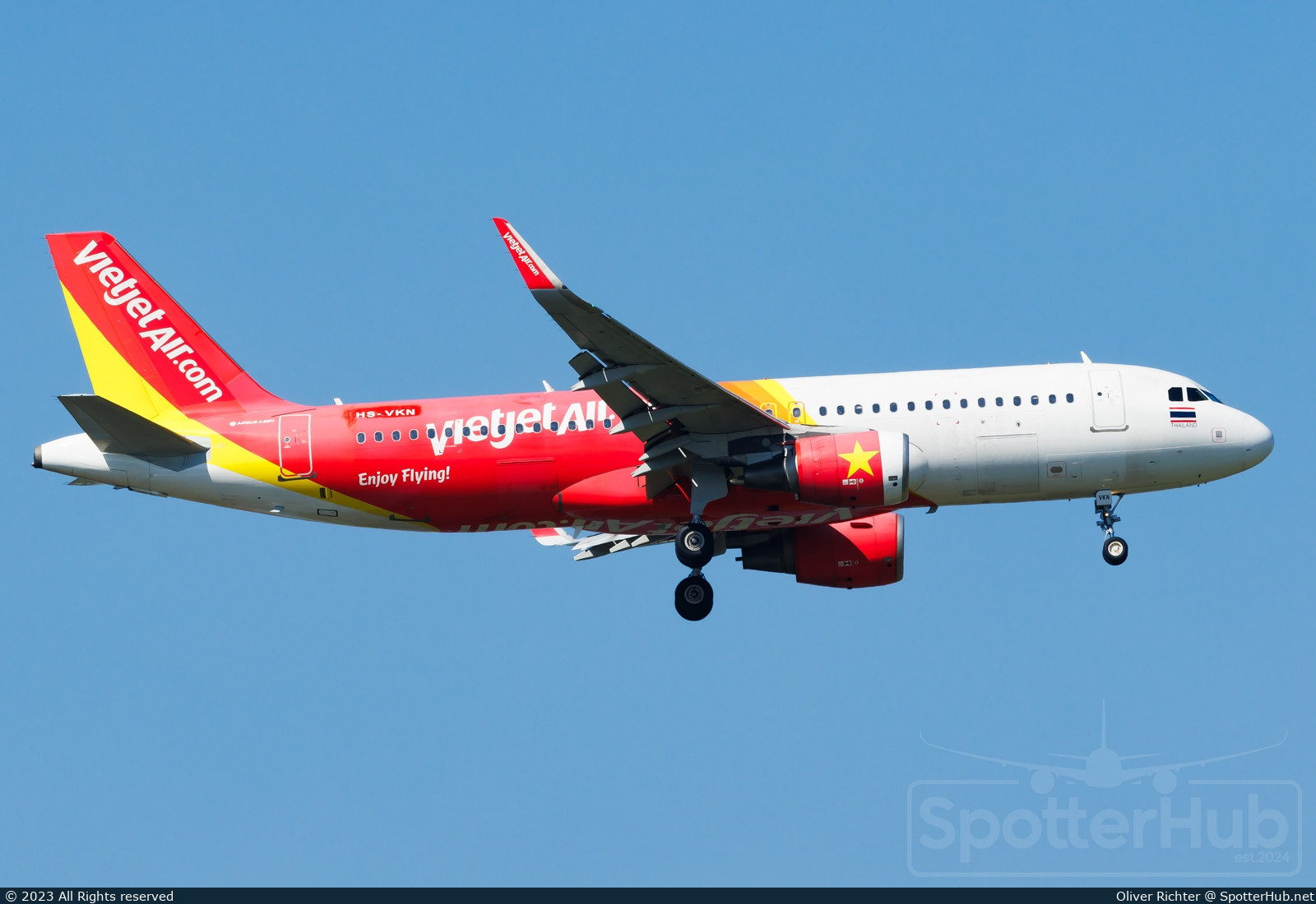 Photo of HS-VKN - Airbus A320-214 operated by Thai VietJet Air