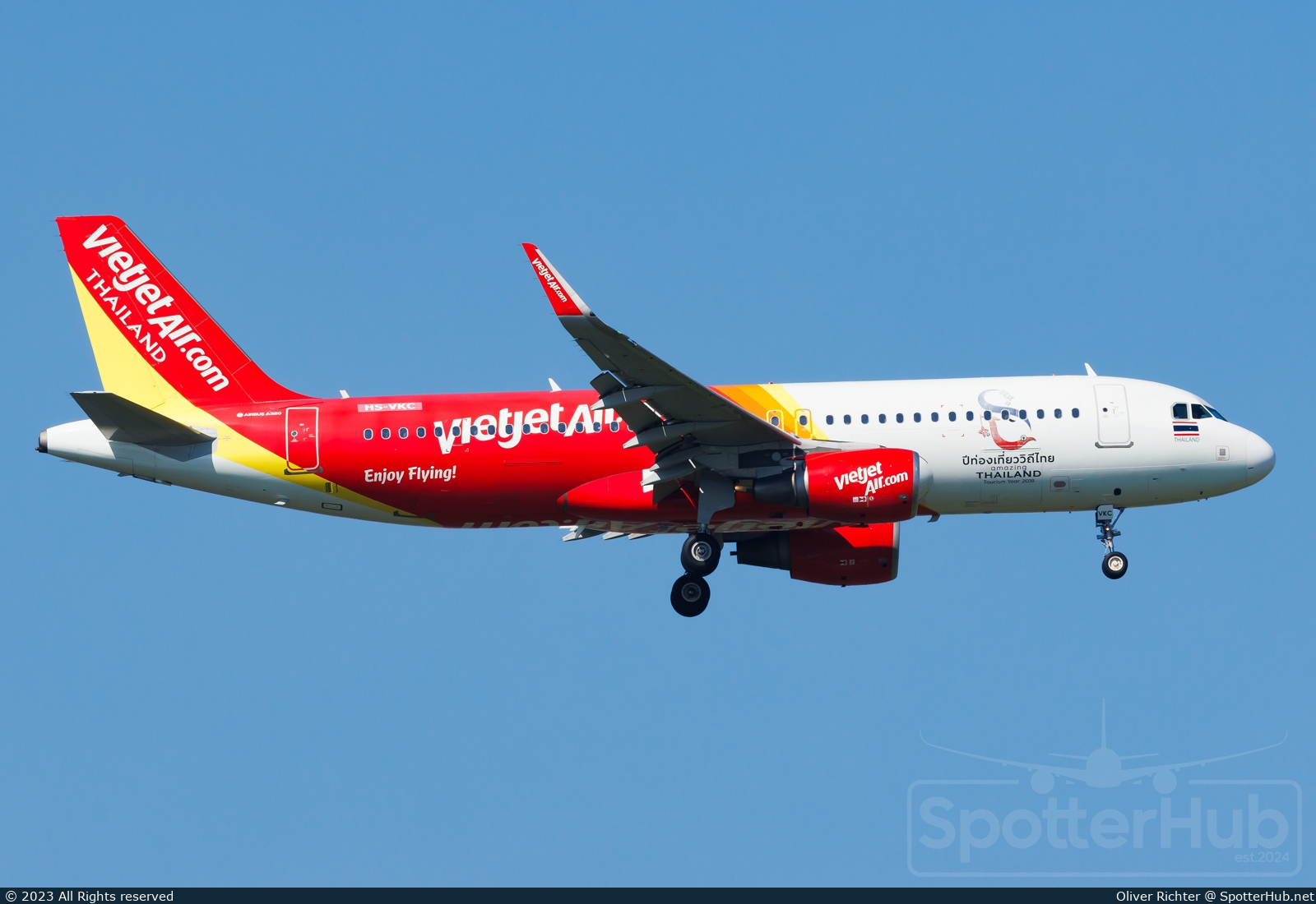 Photo of HS-VKC - Airbus A320-214 operated by Thai VietJet Air
